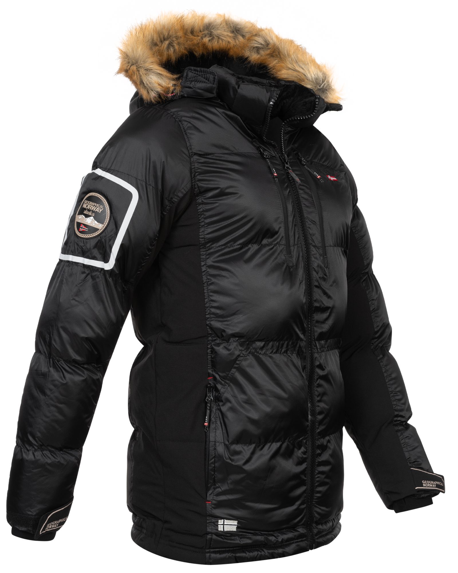 Geographical Norway Parka Winter Jacke Parka Outdoorjacke Funktionsjacke Winterparka Steppjacke