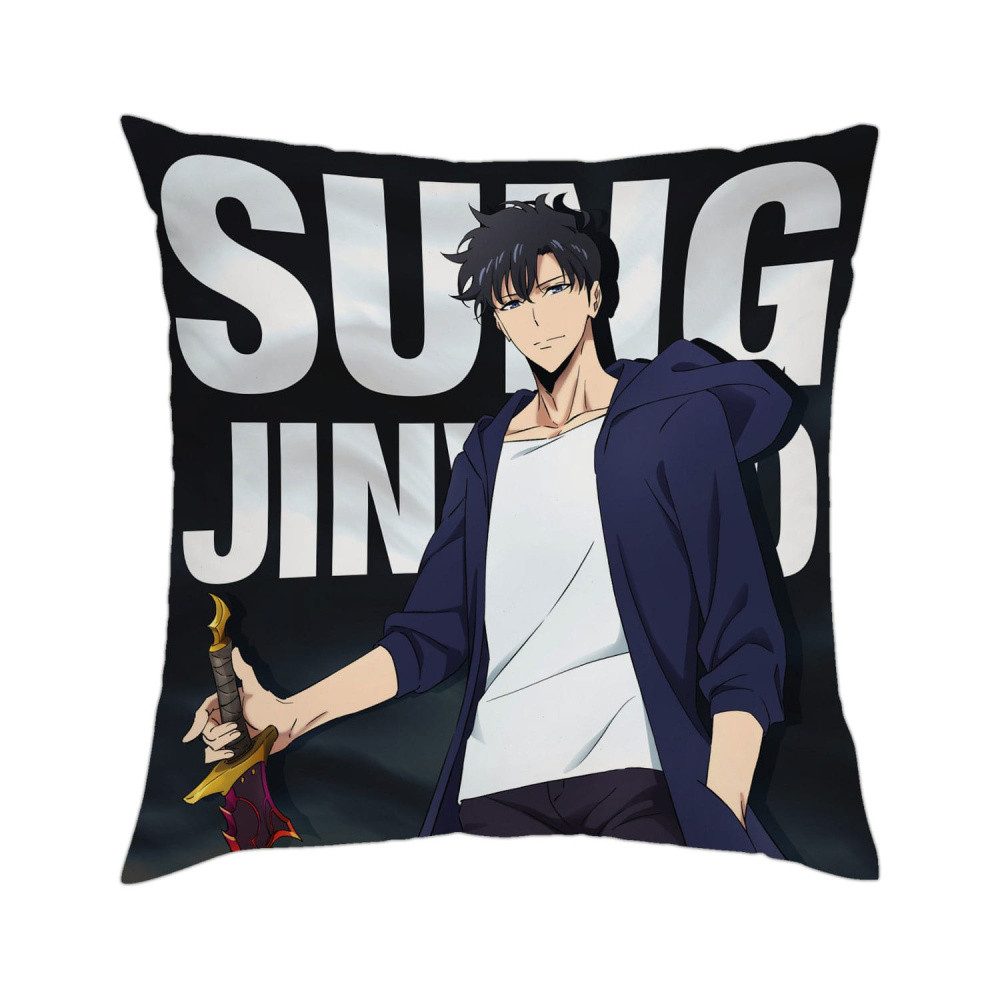 Sakami Merchandise Dekokissen Solo Leveling Kissen Sung Jin-Woo 40 x 40 cm