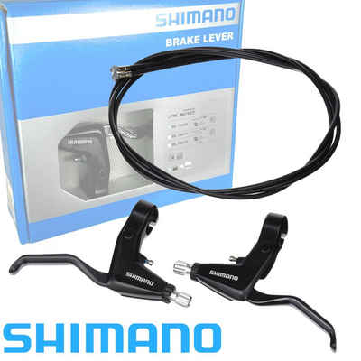 Shimano Felgenbremse SHIMANO Fahrrad Bremsgriffe BL-T4000 inklusive Züge 1 Paar L+R