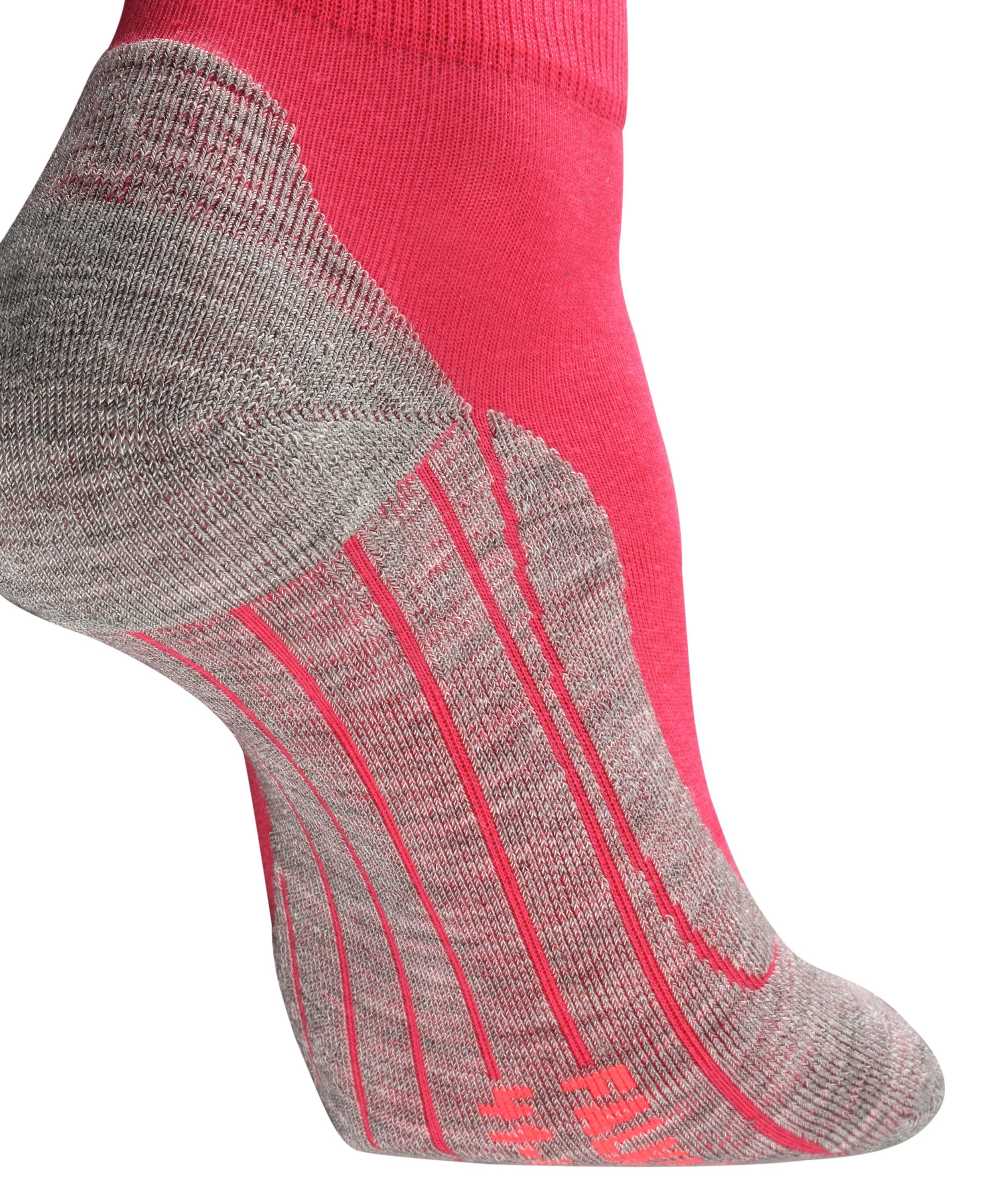 (1-Paar) Laufsocke Short leichte (8564) FALKE mit rose Laufsocken Endurance Polsterung mittlerer RU4