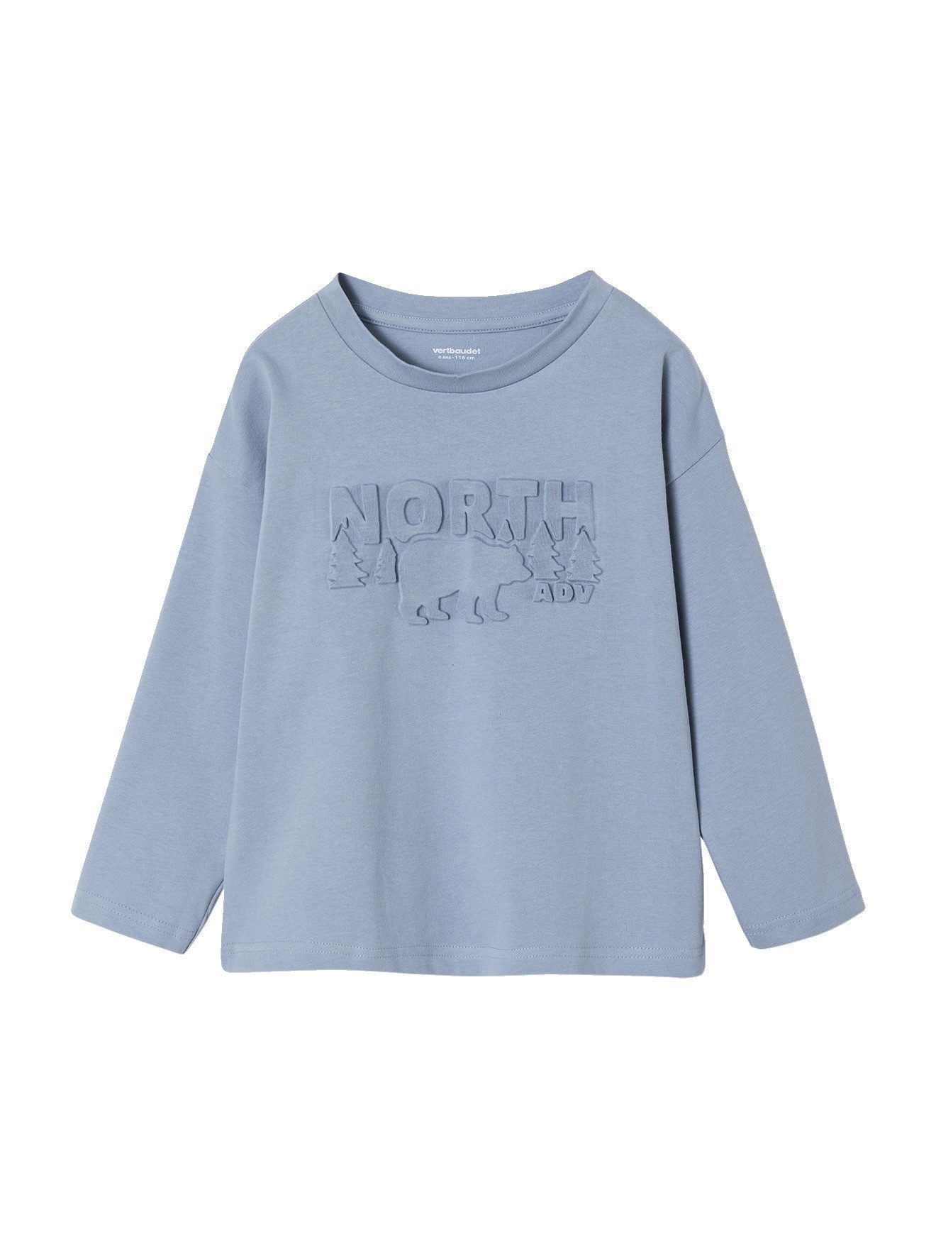 Langarmshirt Jungen Shirt mit Bär