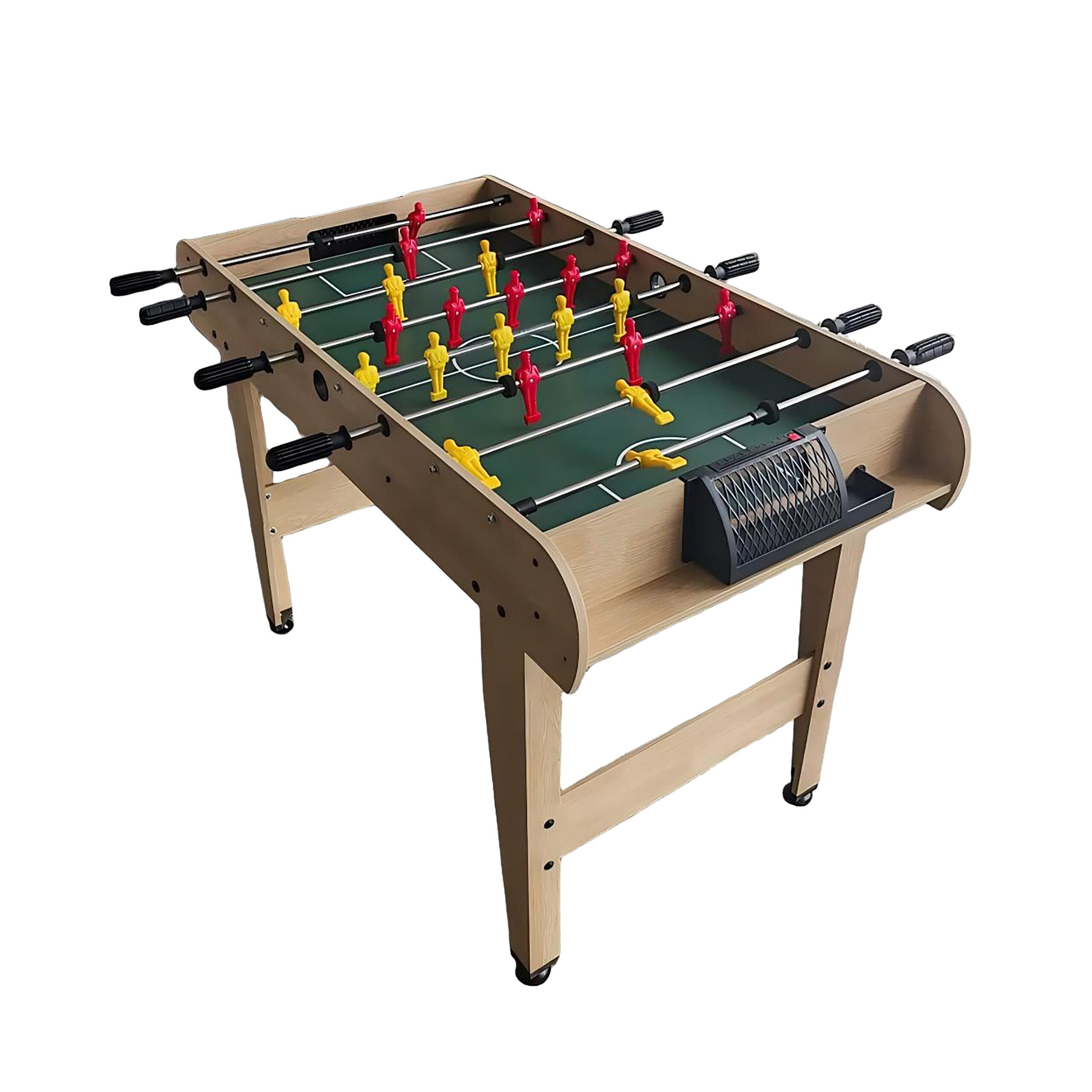 relaxdays Kickertisch in Holzoptik