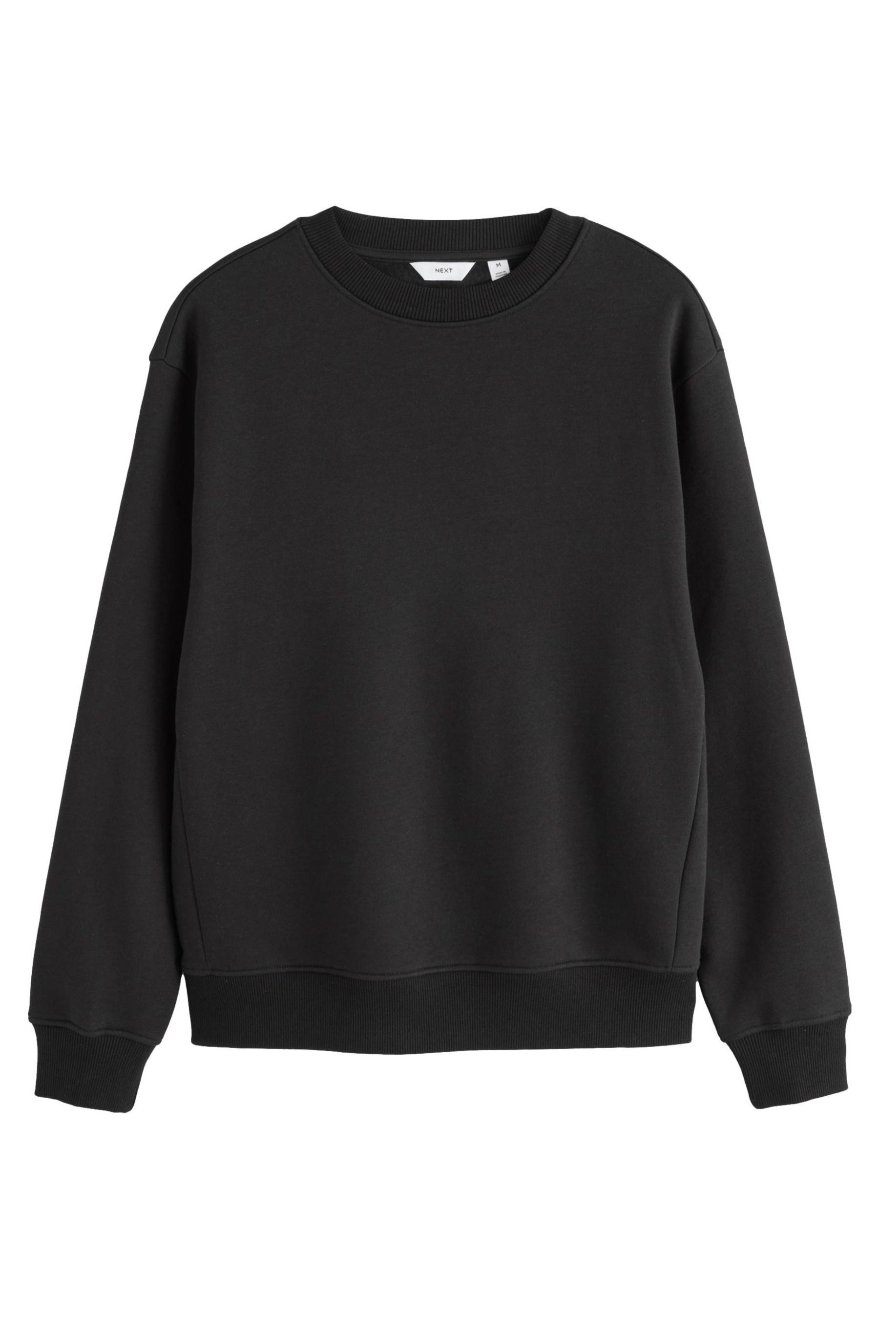 Next Sweater Schweres Regular Fit Rundhalssweatshirt (1-tlg)