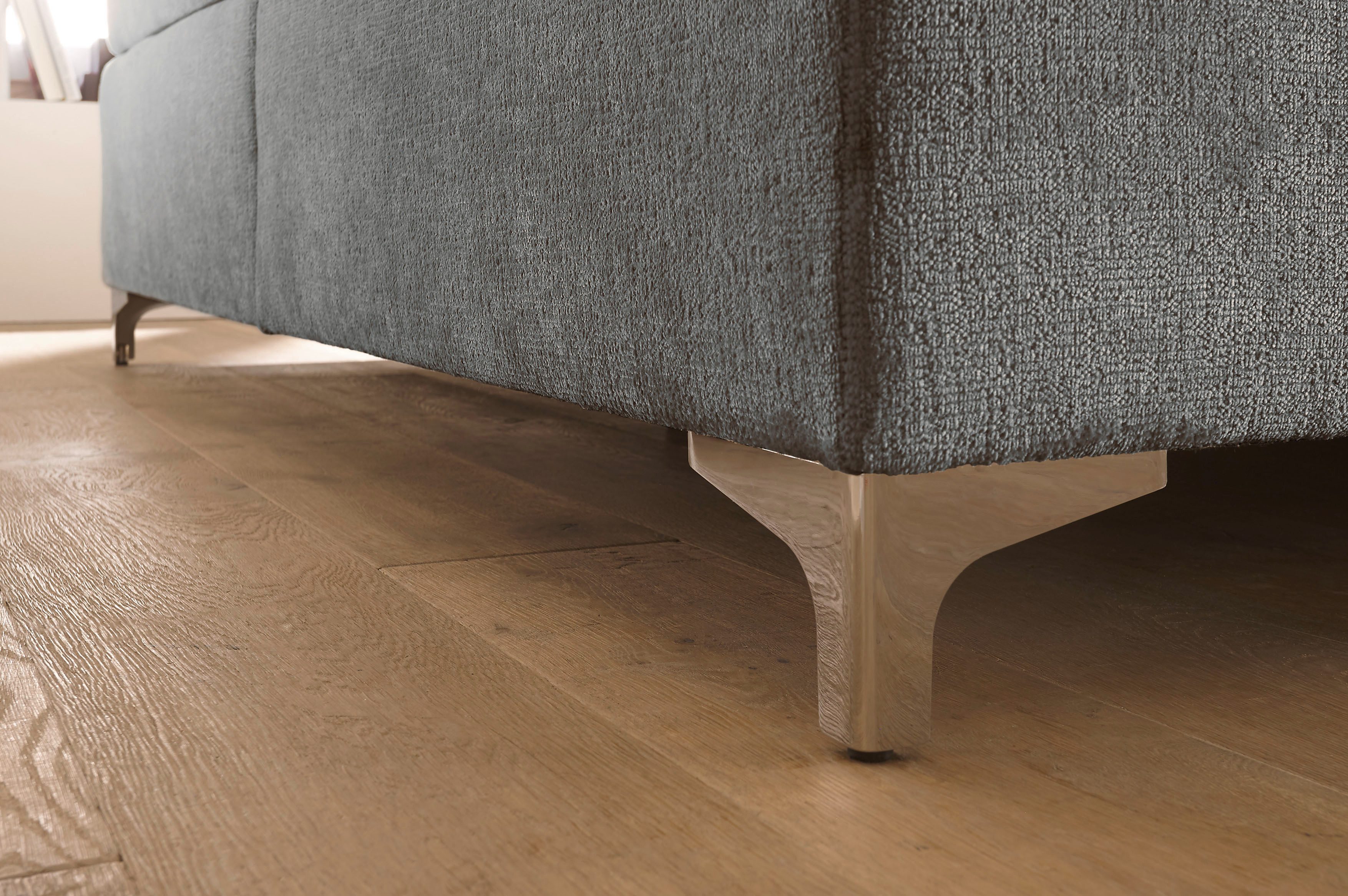 hapo Boxspringbett Neyla erhältlich in den Breiten 100, 160, 180 & 200cm, in verschiedenen Matratzenqualitäten, Härtegraden und Farben verfügbar