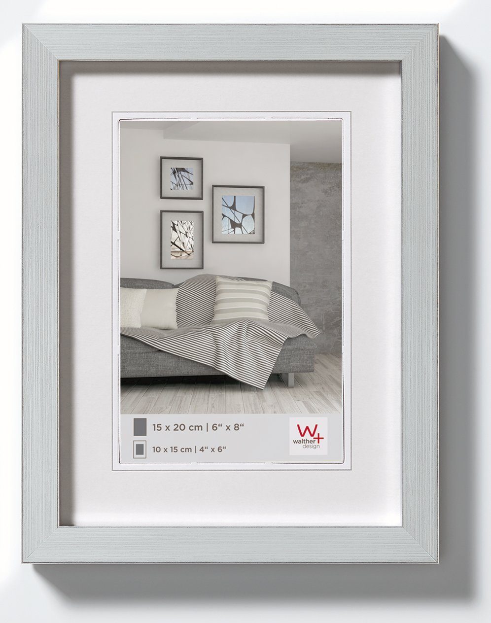 Walther Design Bilderrahmen Design-Bilderrahmen Construction im Format 18x24 cm
