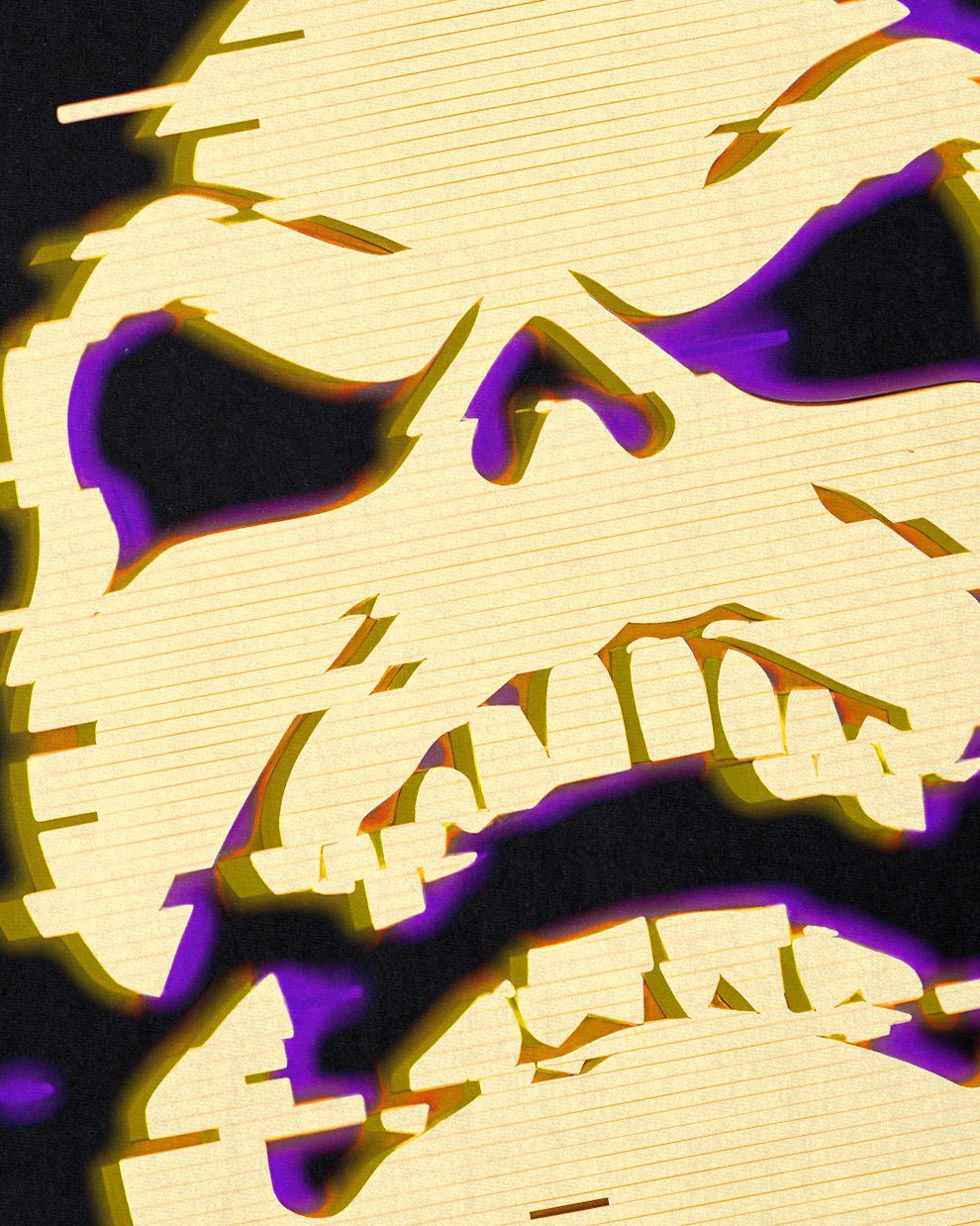 style3 T-Shirt Skeletor Glitch he-man skeletor masters of the universe günstig online kaufen