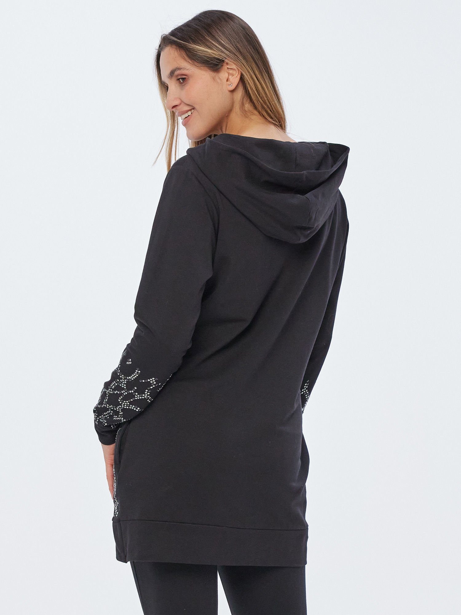 Sarah Kern Langarmshirt Longshirt koerpernah mit günstig online kaufen