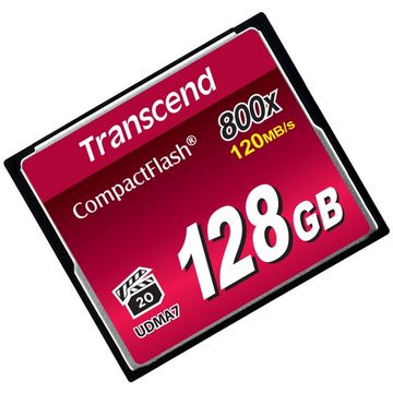 Transcend CompactFlash 800 128 GB Speicherkarte