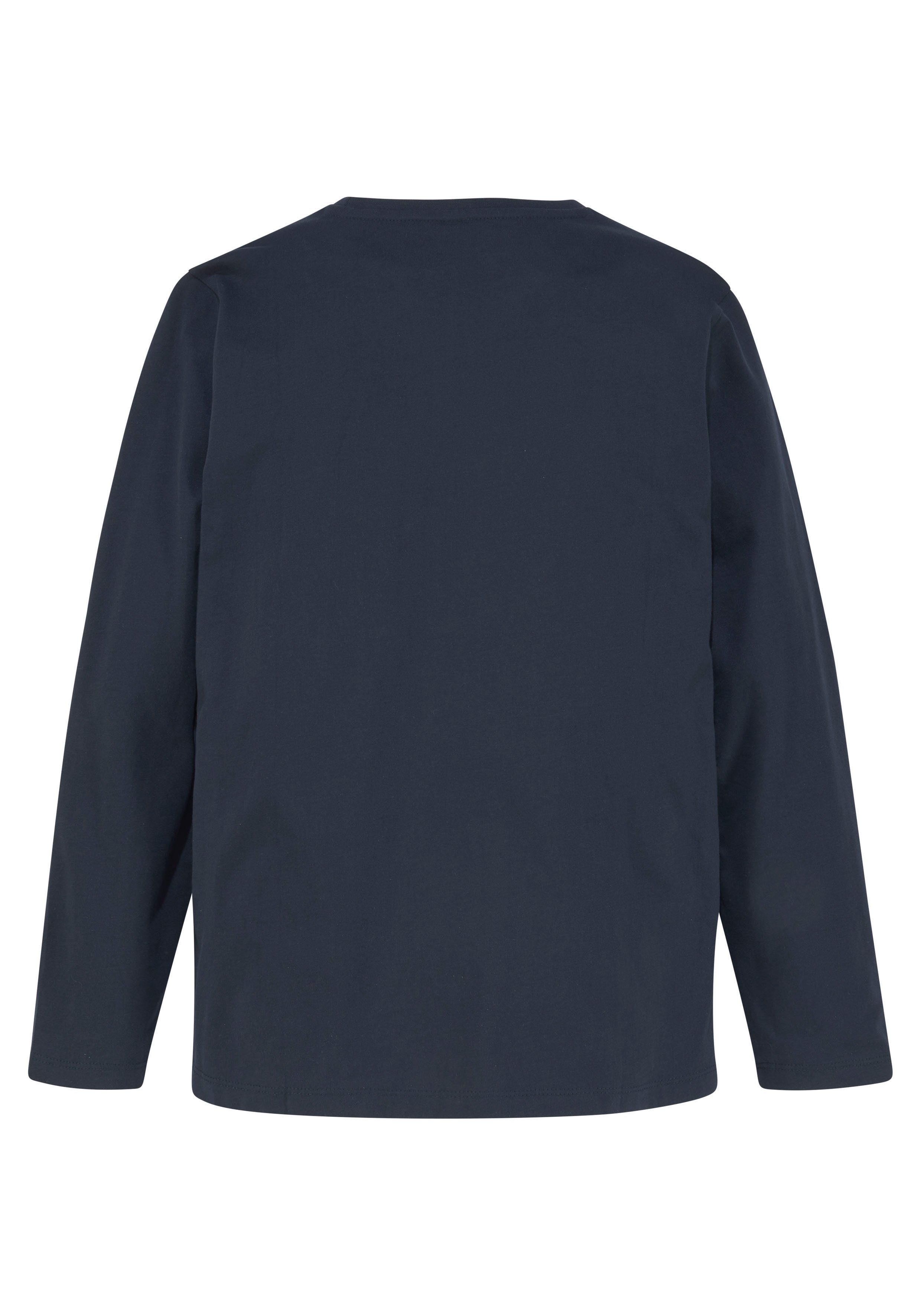 Druck mit Bench. trendigem Langarmshirt