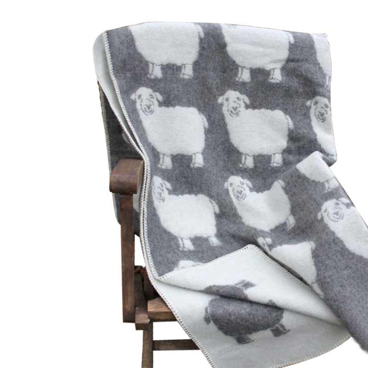 Babydecke Lamm, Island Wollparadies, Kuscheldecke aus Lammschurwolle