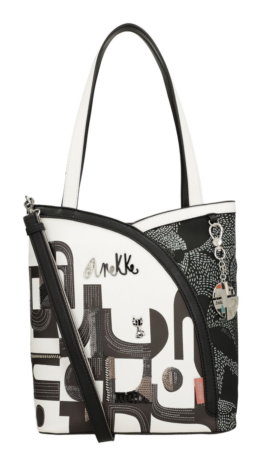 Schultertasche Peace & Love