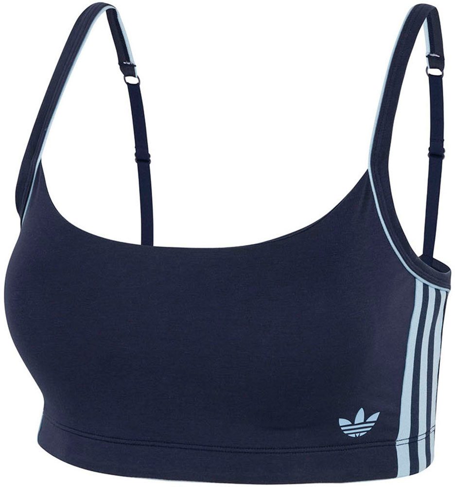 adidas Originals Bralette Comfort Flex Cotton atmungsaktiv, Baumwollmix, herausnehmbare Pads, elastisch