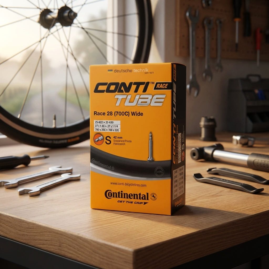 CONTINENTAL Fahrradschlauch Continental Race 28 Wide Schlauch 25/32-622/630 SV 42 mm