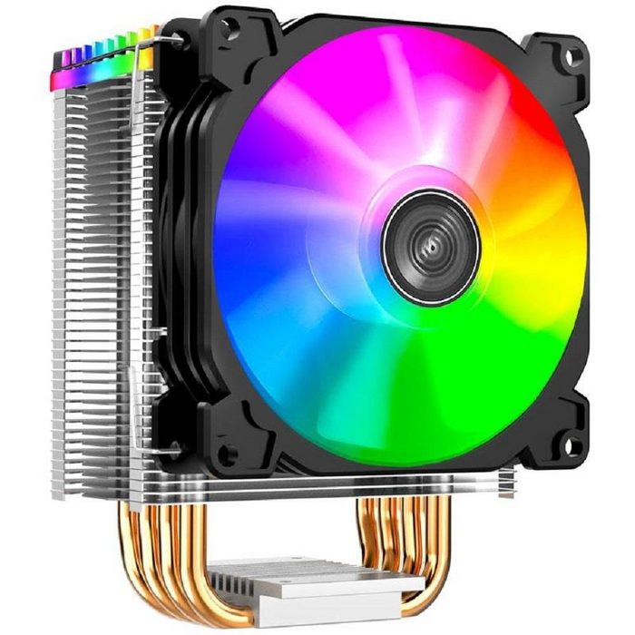 Jonsbo CPU Kühler »CR-1400 CPU-Kühler ARGB« schwarz silber Lüfter RGB Beleuchtung