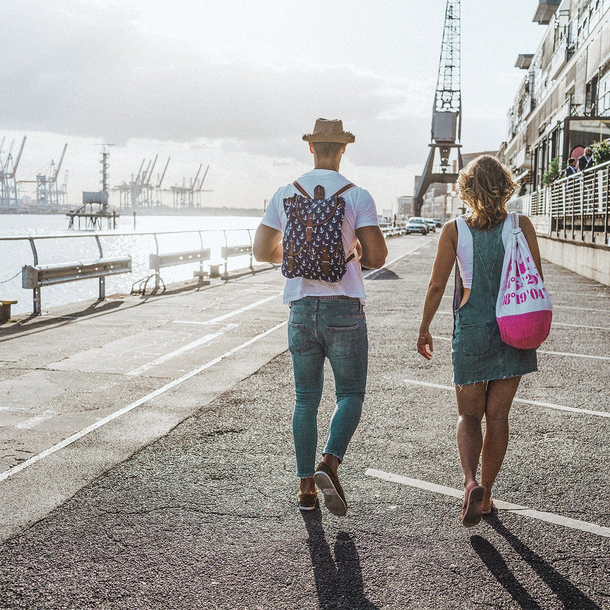 "Rügen" Bag Seesack Sonia XL Marinesack Maritim Umhängetasche Originelli