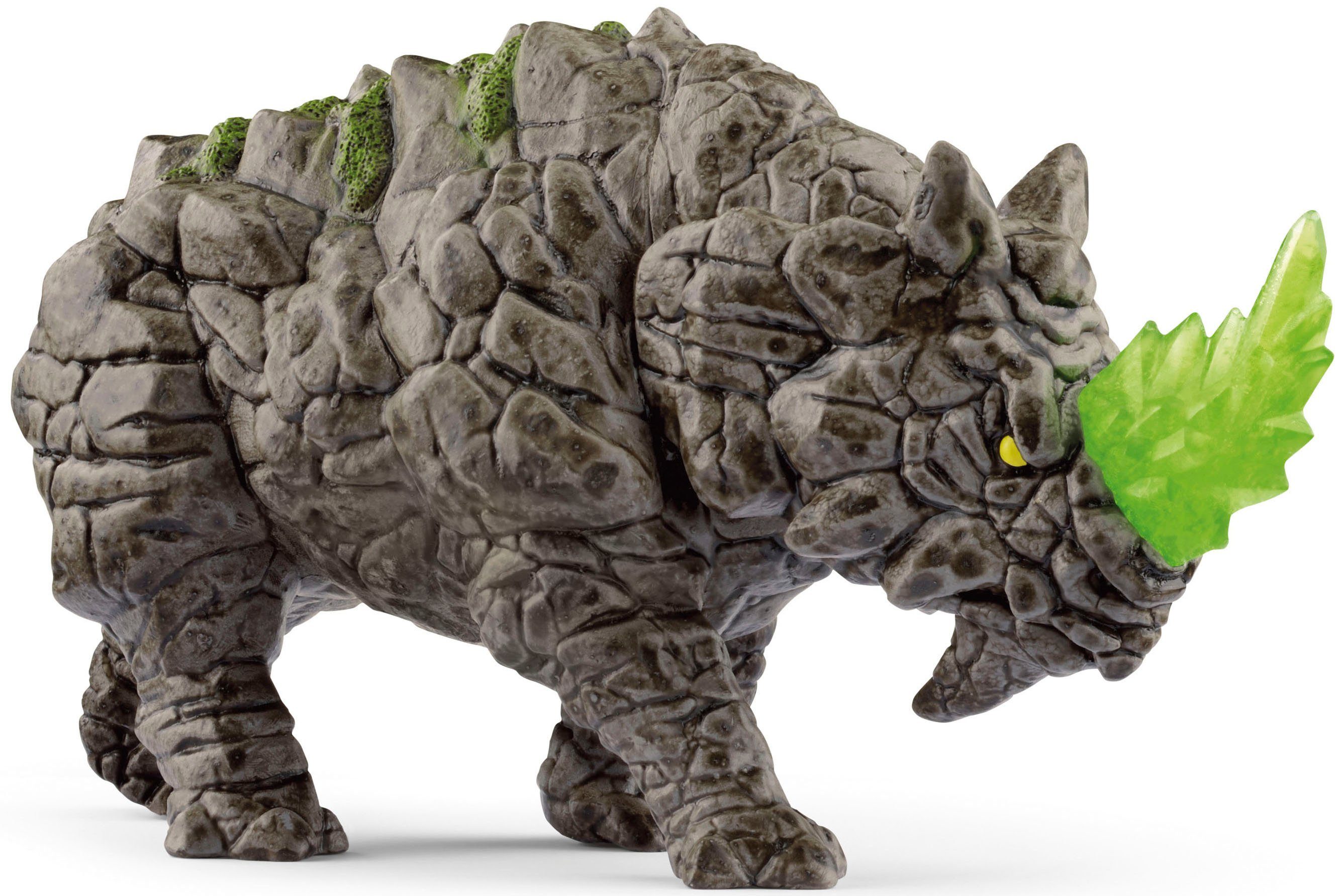 Schleich® Spielfigur ELDRADOR® CREATURES, Kampfrhino (70157)