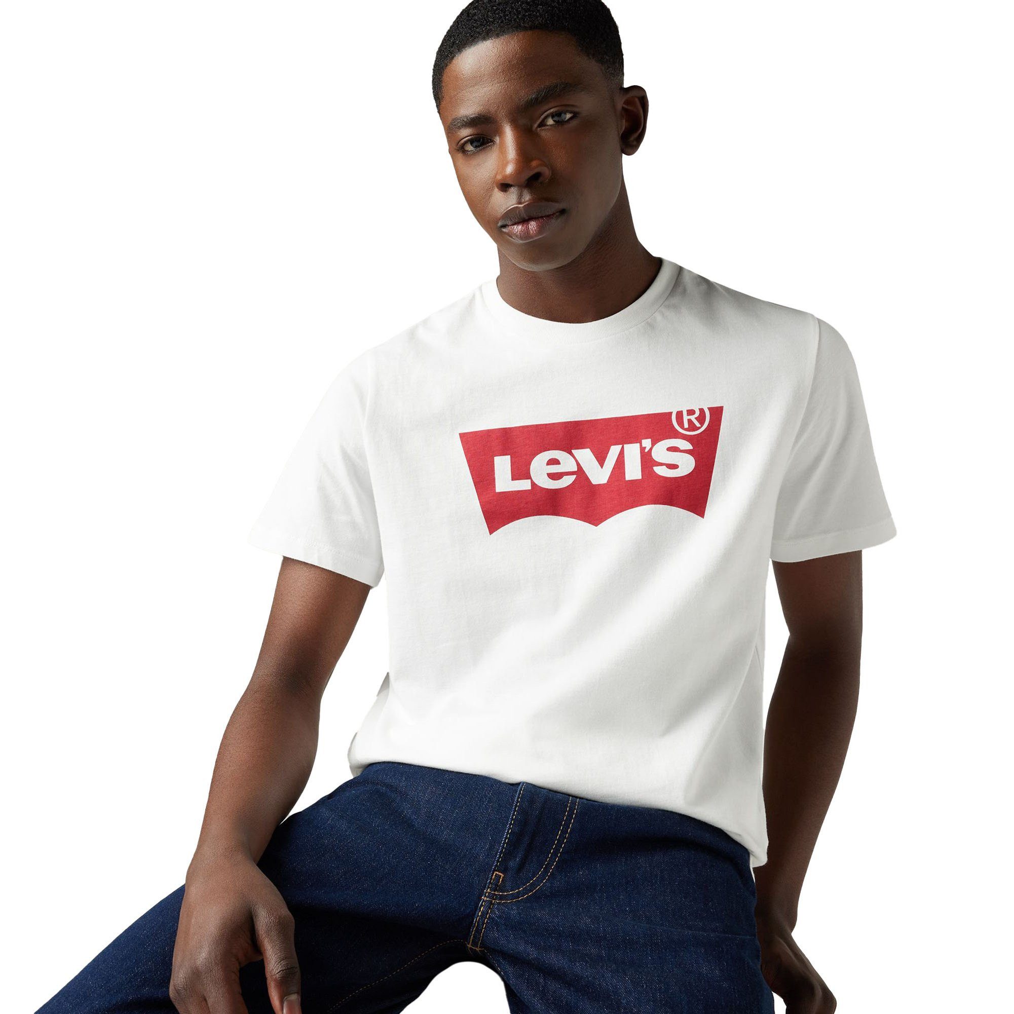 Levi's® T-Shirt Herren T-Shirt 2er Pack Baumwolle (Packung, 2er Pack)