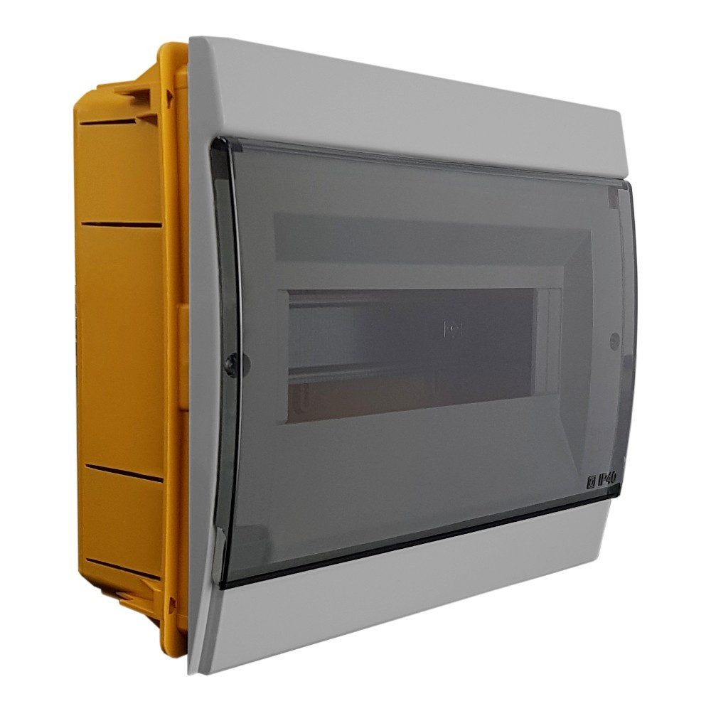 Elektro-Plast Verteilerbox Unterputz Verteilerkasten IP40 8/10 Module grau 970.08 M-L 0926