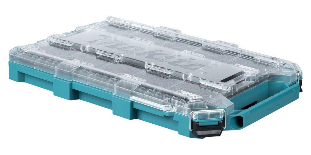 Makita Werkzeugbox MAKTRAK Organizer flach M »P-91051« 8,14L, 11 Organizer-Behälter, Effizientes Be- und Entladen mit dem MAKTRAK Koffer Sortiment
