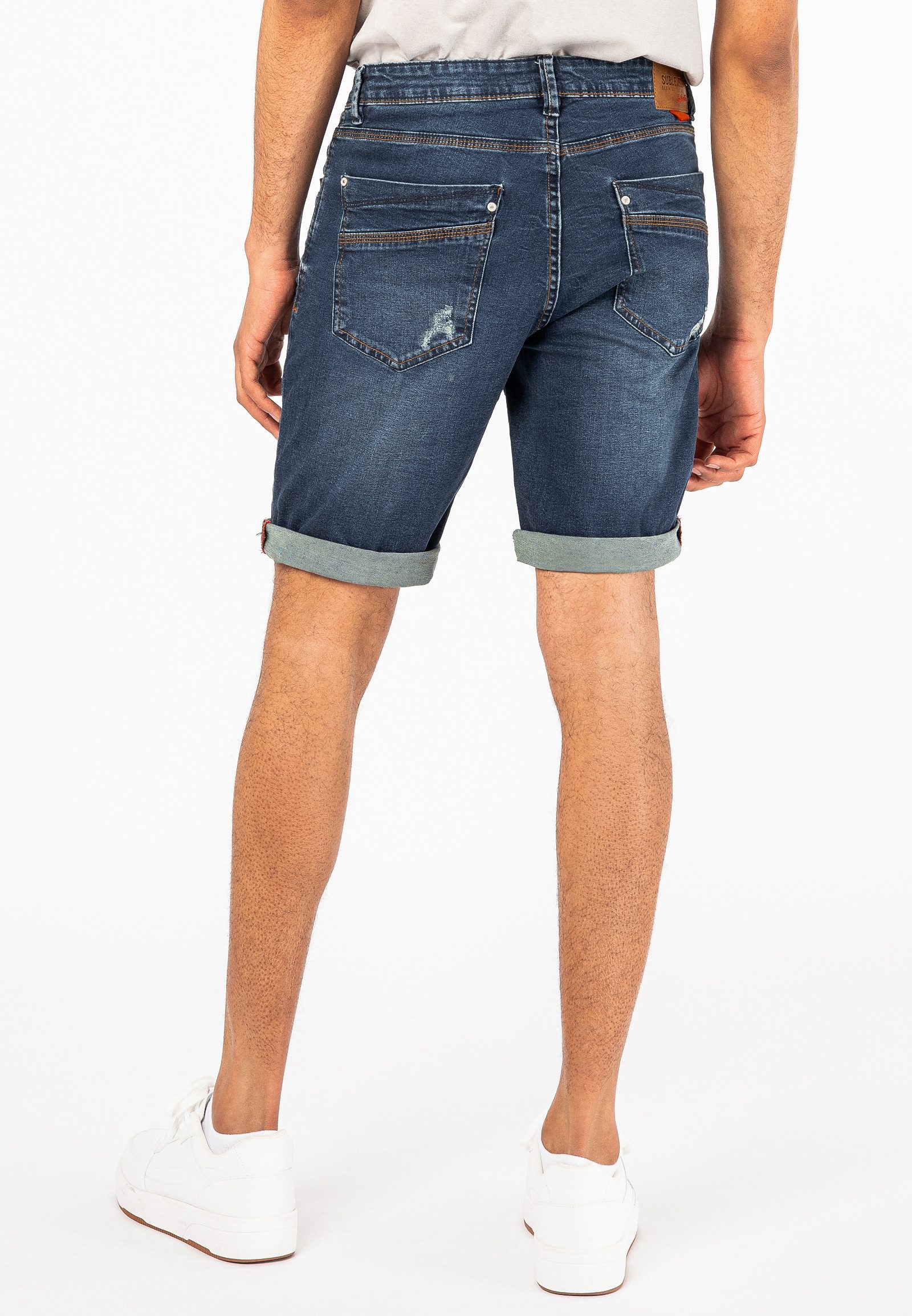 SUBLEVEL Jeansbermudas Herren Jeans Shorts kurze günstig online kaufen
