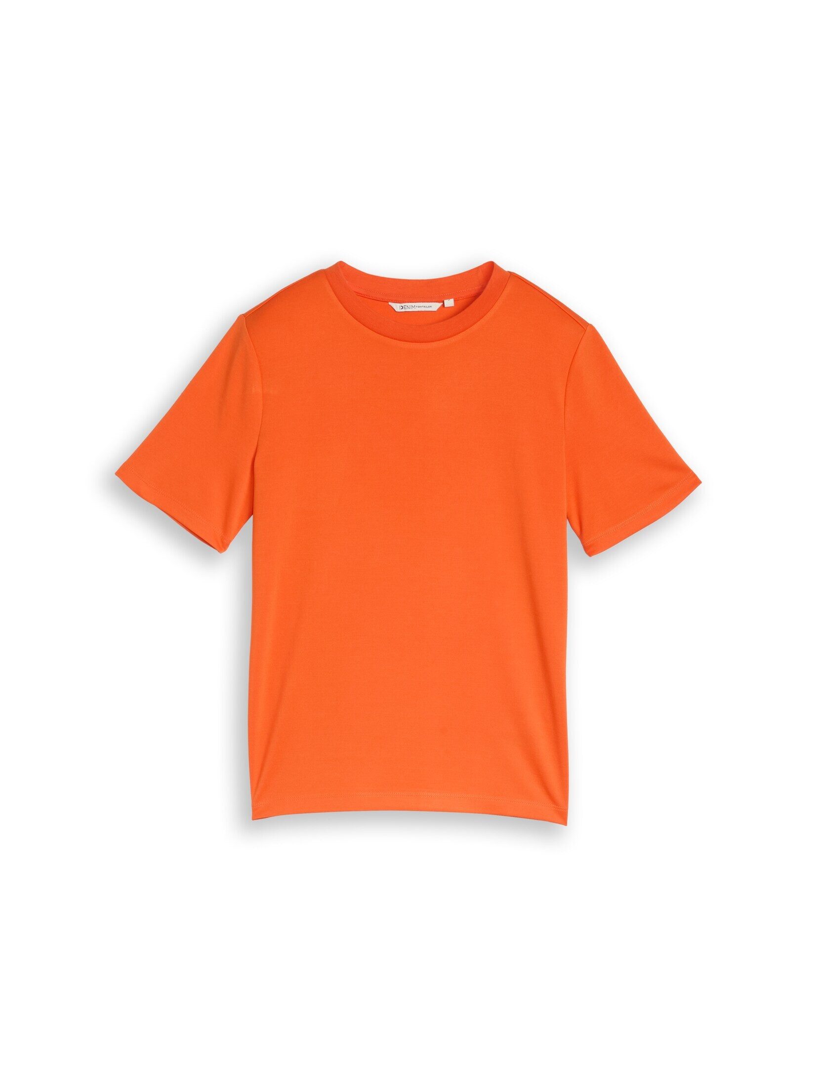 TOM TAILOR Denim T-Shirt T-Shirt (im Einserpack) Loose Fit T-Shirt