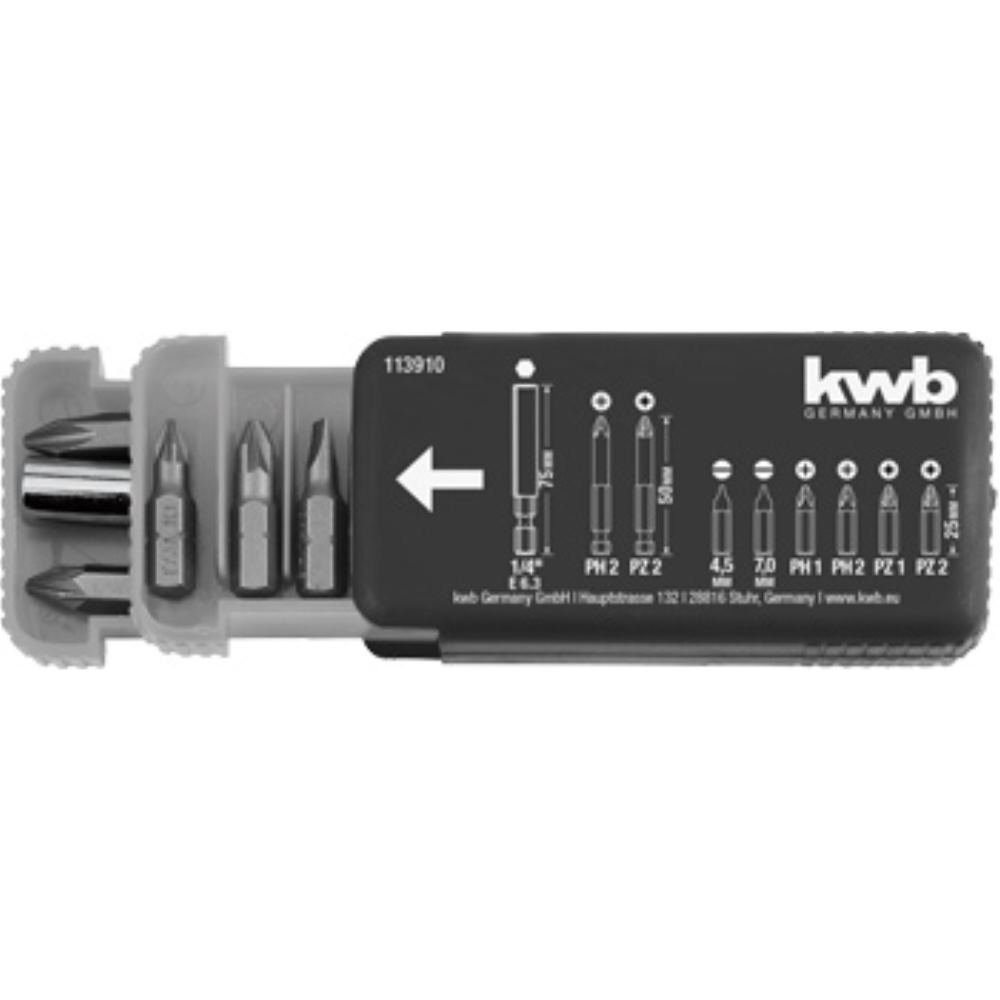 kwb Bit-Set Bit-Spender 9-tlg