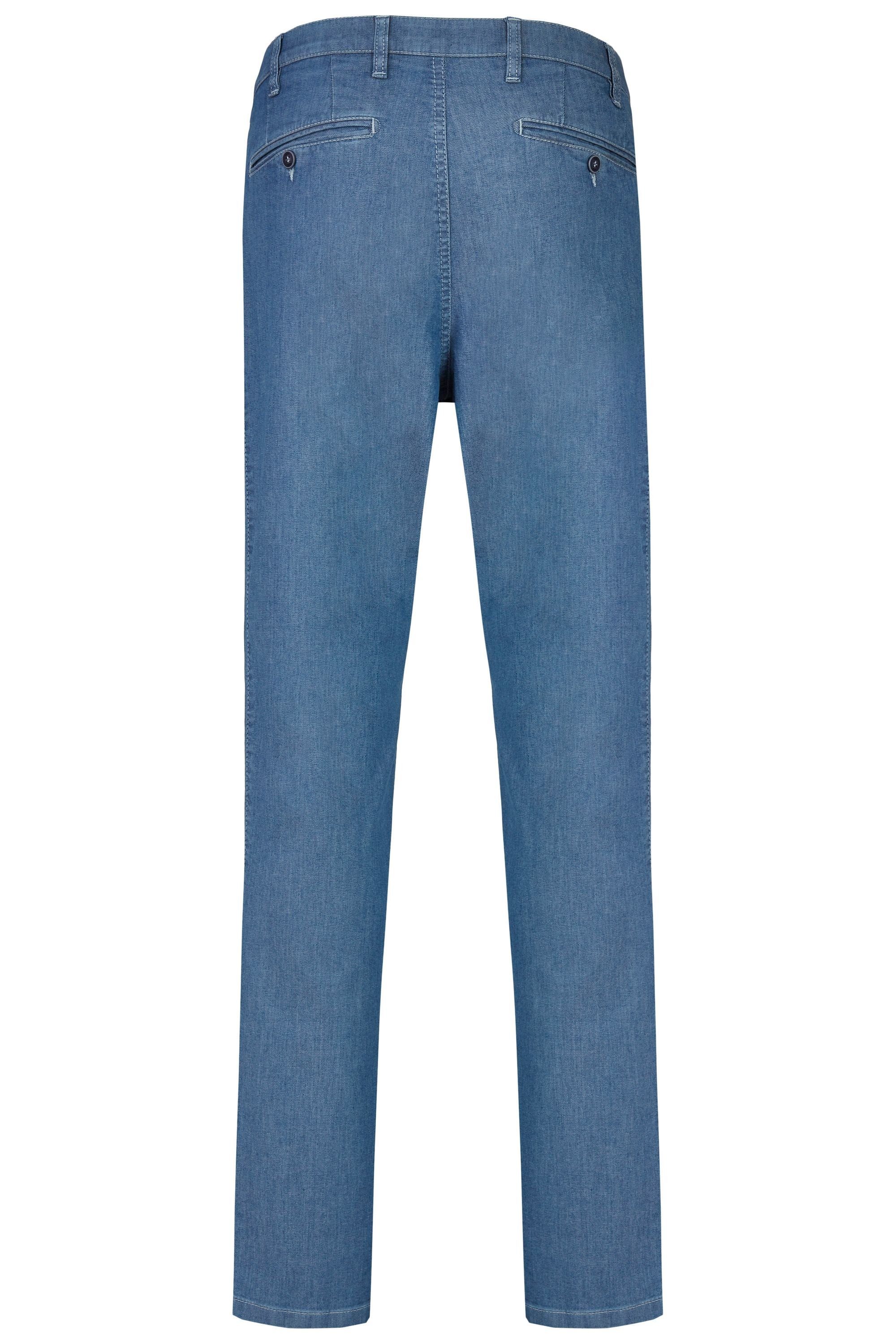 High Bequeme Jeans aus Hose Herren Jeans Fit Sommer (43) bleached Perfect Flex aubi 577 Stretch Baumwolle aubi: Modell