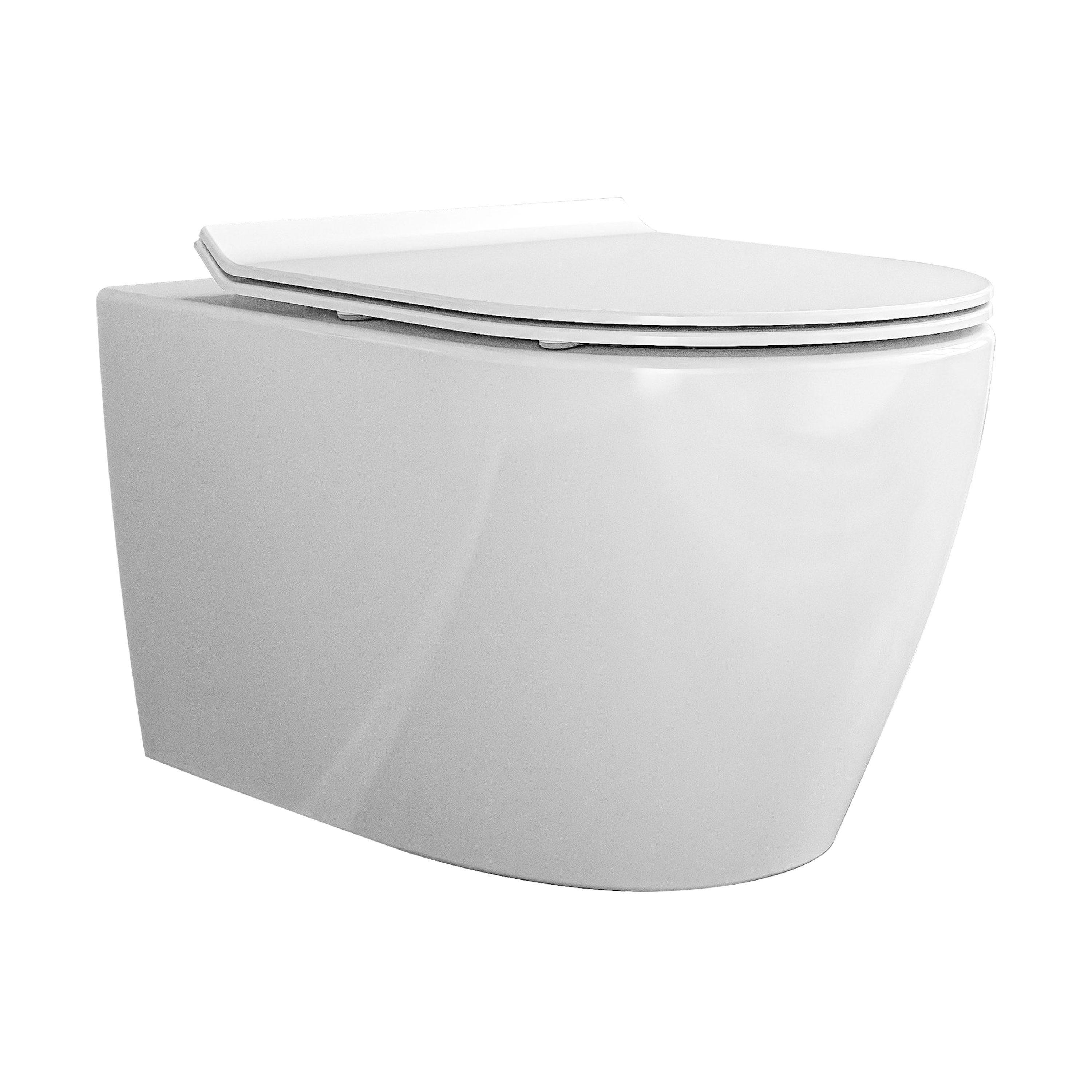 Bernstein Tiefspül-WC B-8030R, Wand-WC, spülrandlos, Softclose-Sitz-Superfl günstig online kaufen