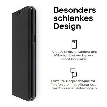 wiiuka Handyhülle suiit Hülle für Samsung Galaxy S9, Klapphülle Handgefertigt - Deutsches Leder, Premium Case