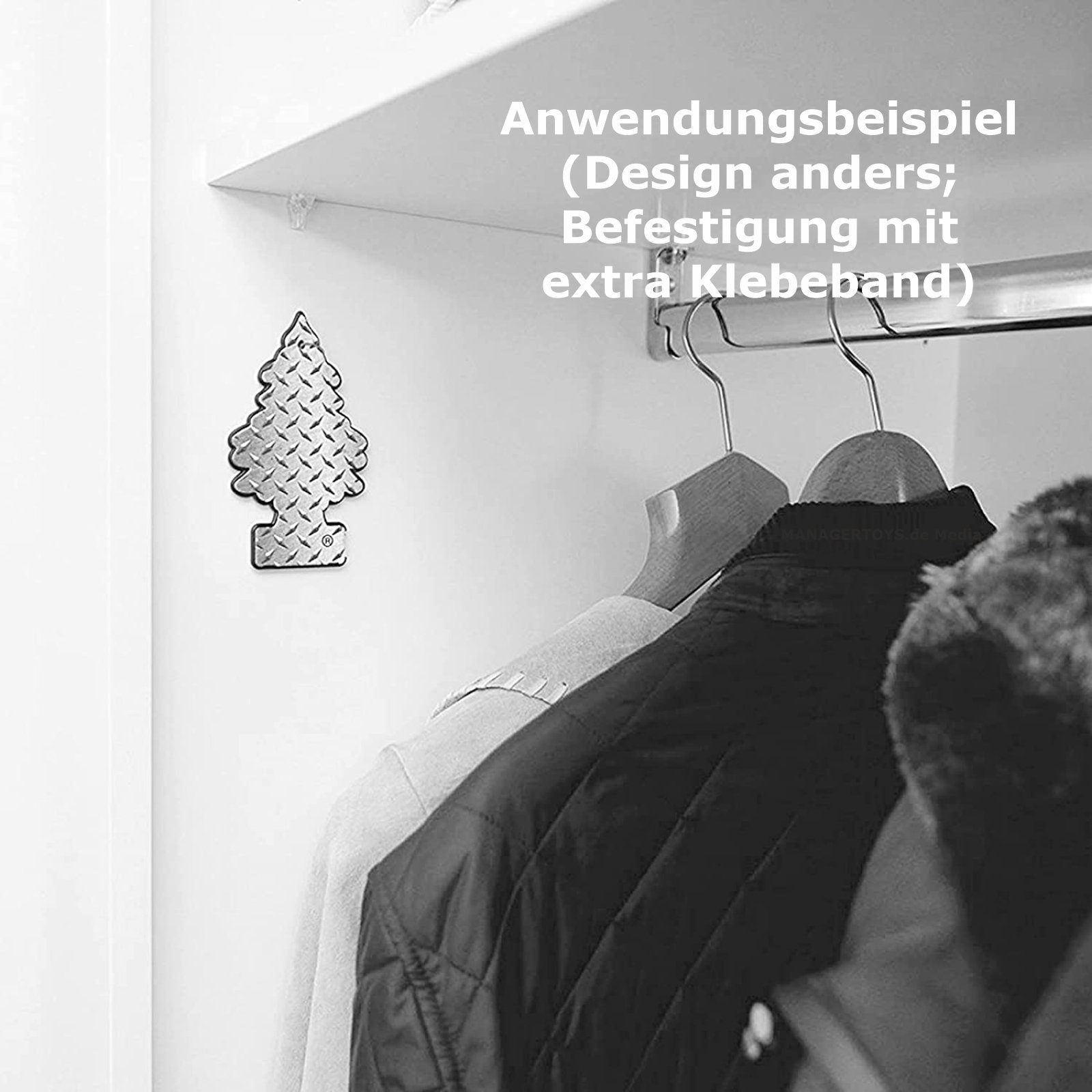 Wunder-Baum Luftreiniger 3er Duftbäumchen Arctic White Wunderbaum 3 Set Lufterfrischer