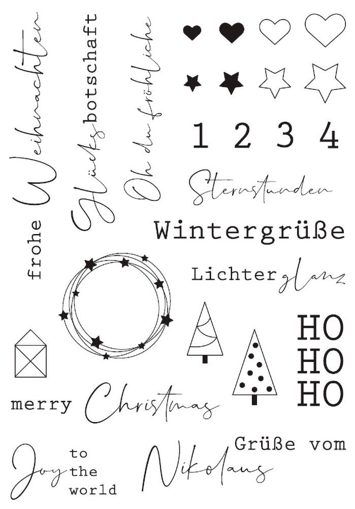 Stempel Lichterglanz