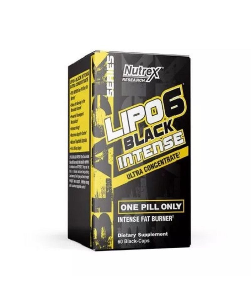 Nutrex Nutrex Lipo 6 Black INTENSE 60 Kapseln Kapseln, 100 g, Kapseln