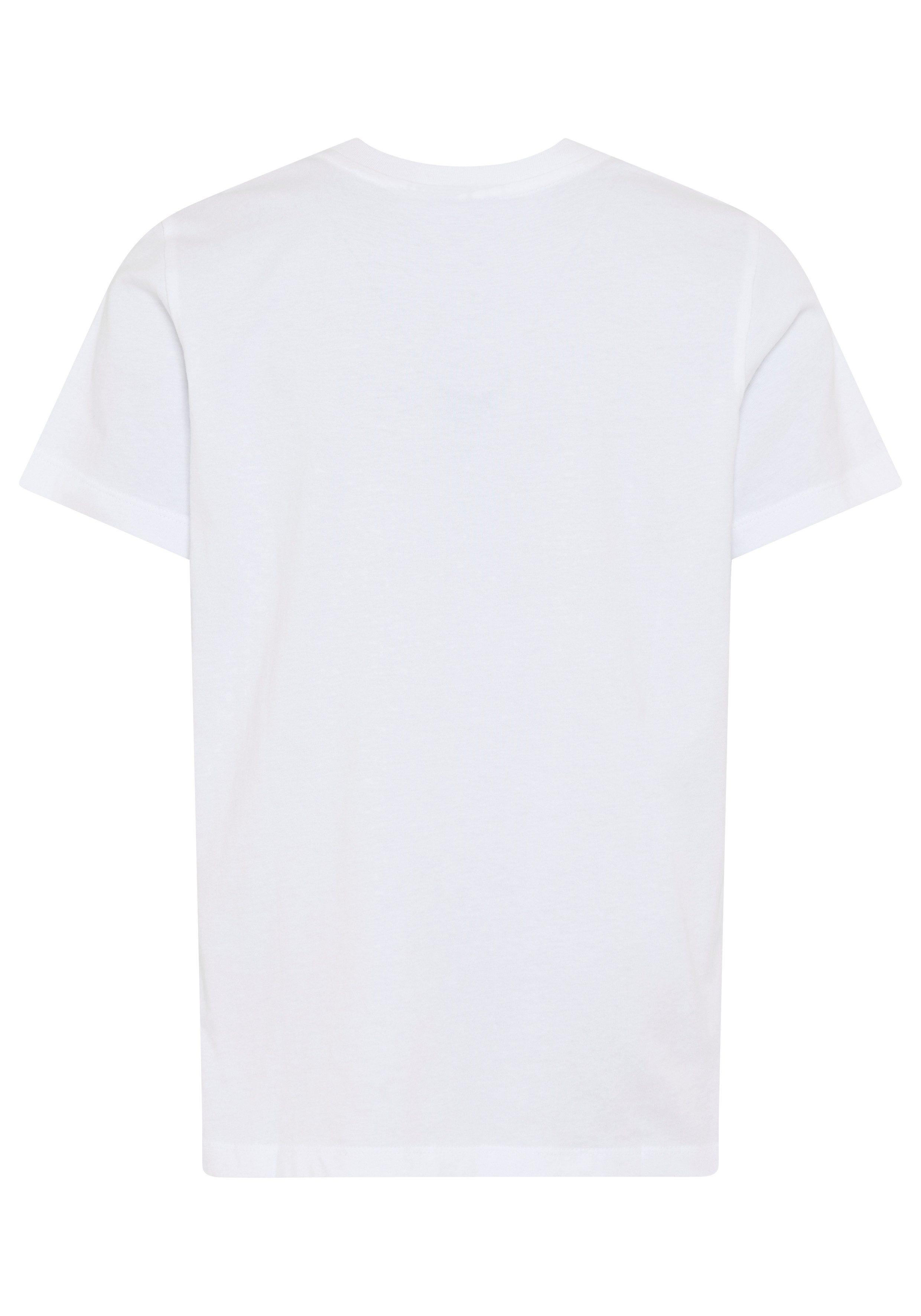 KIDSWORLD T-Shirt Spruch: NO IDEA WHAT I'M DOING HERE für Jungen, Kurzarm, Basic Passform, mit modischem Druck