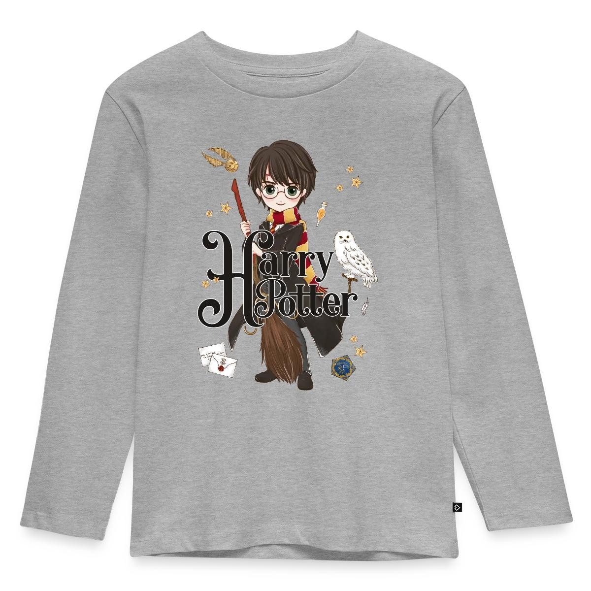 T-Shirt Harry Potter Elemente Kinder Premium Langarmshirt