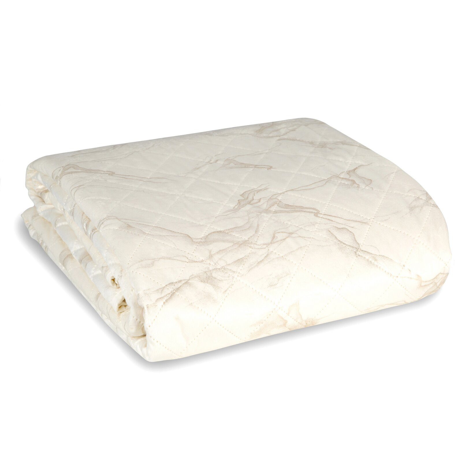 Design91 Tagesdecke Mikrofaser Sommerdecke Bettüberwurf Goldendes günstig online kaufen