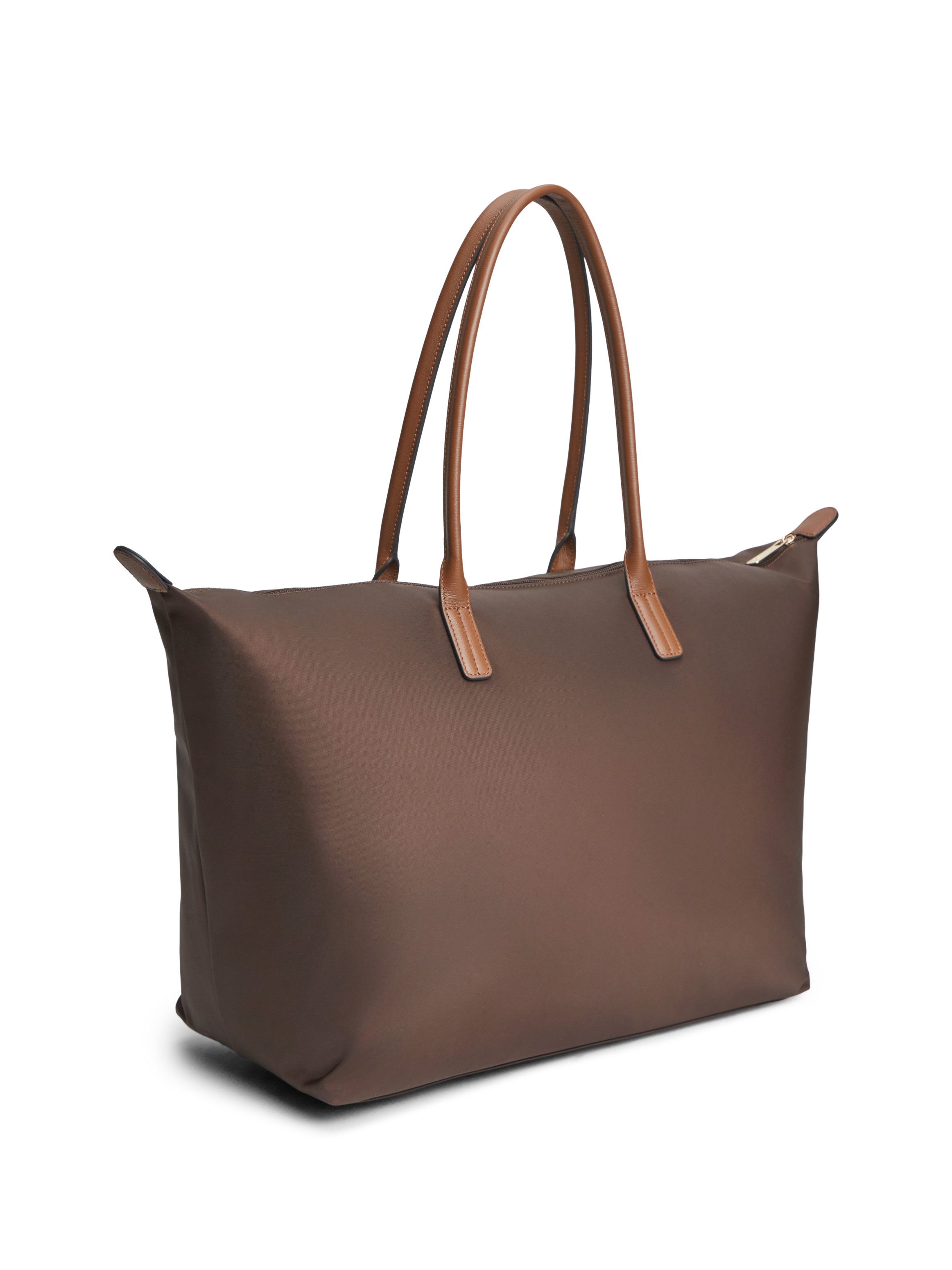 Tommy Hilfiger Handtasche POPETTE MAXI TOTE, Damen Schultertasche mit TH-Logoemblem