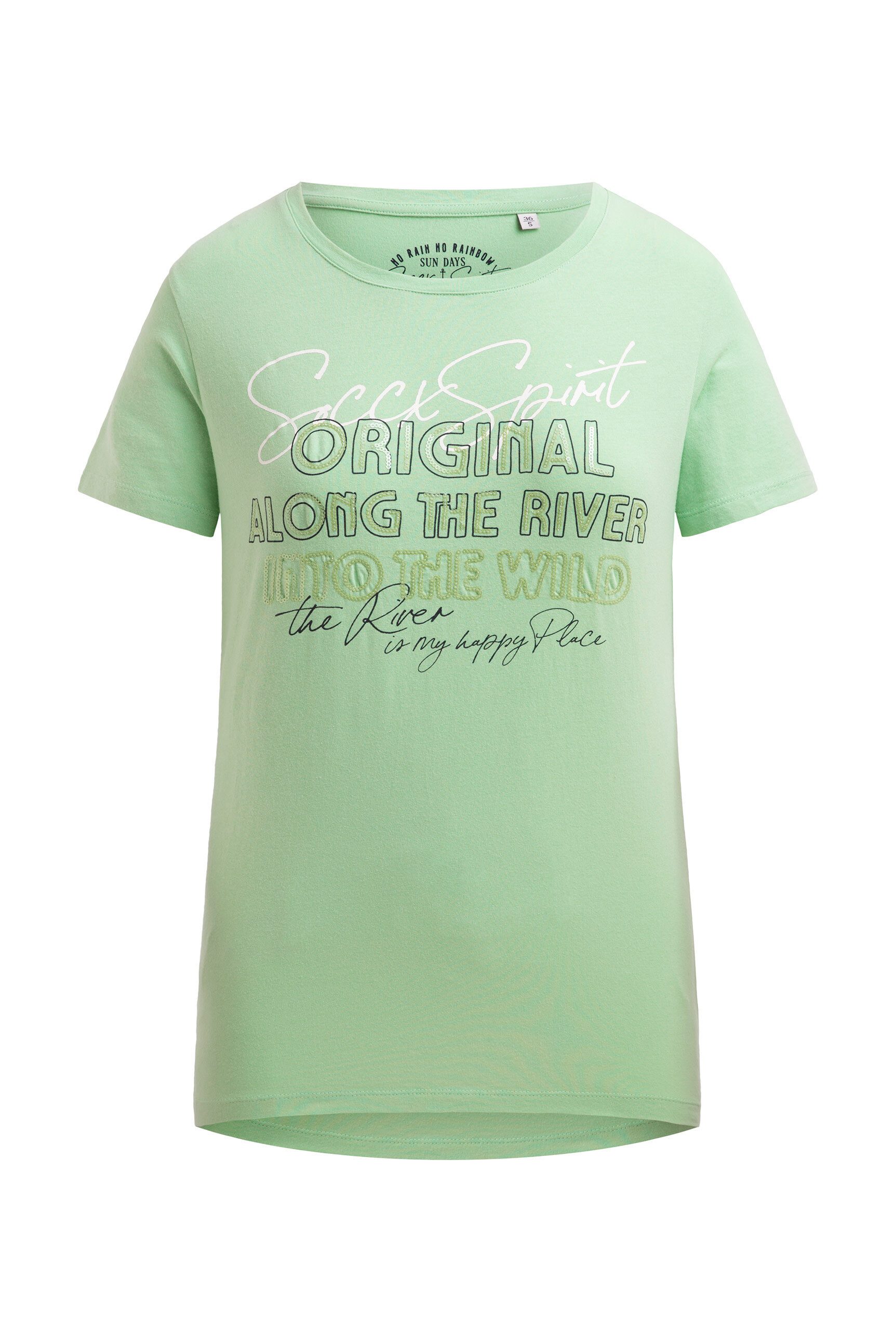 SOCCX Rundhalsshirt mit Baumwolle günstig online kaufen