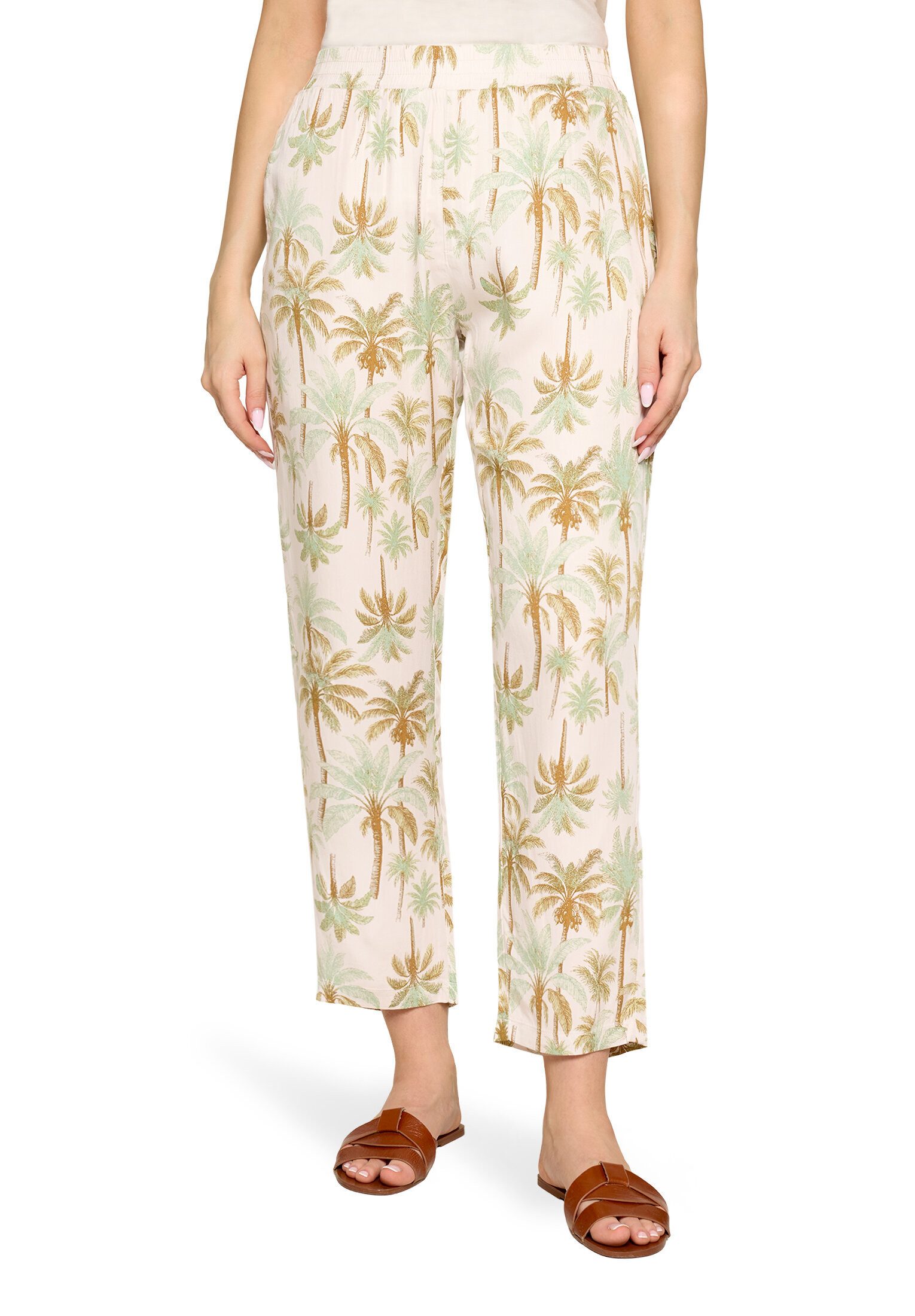 Cartoon Stoffhose Damen mit Gummizug