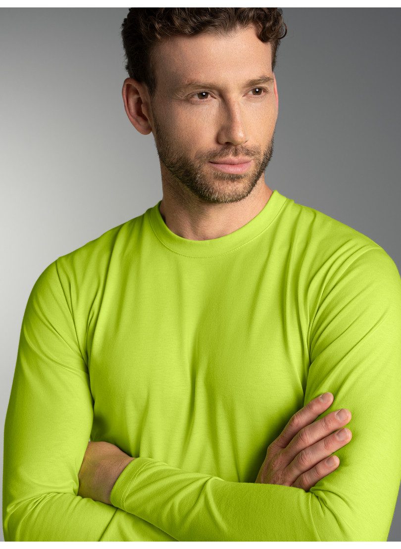 Trigema T-Shirt TRIGEMA Langarmshirt aus 100% Baumwolle (1-tlg) günstig online kaufen