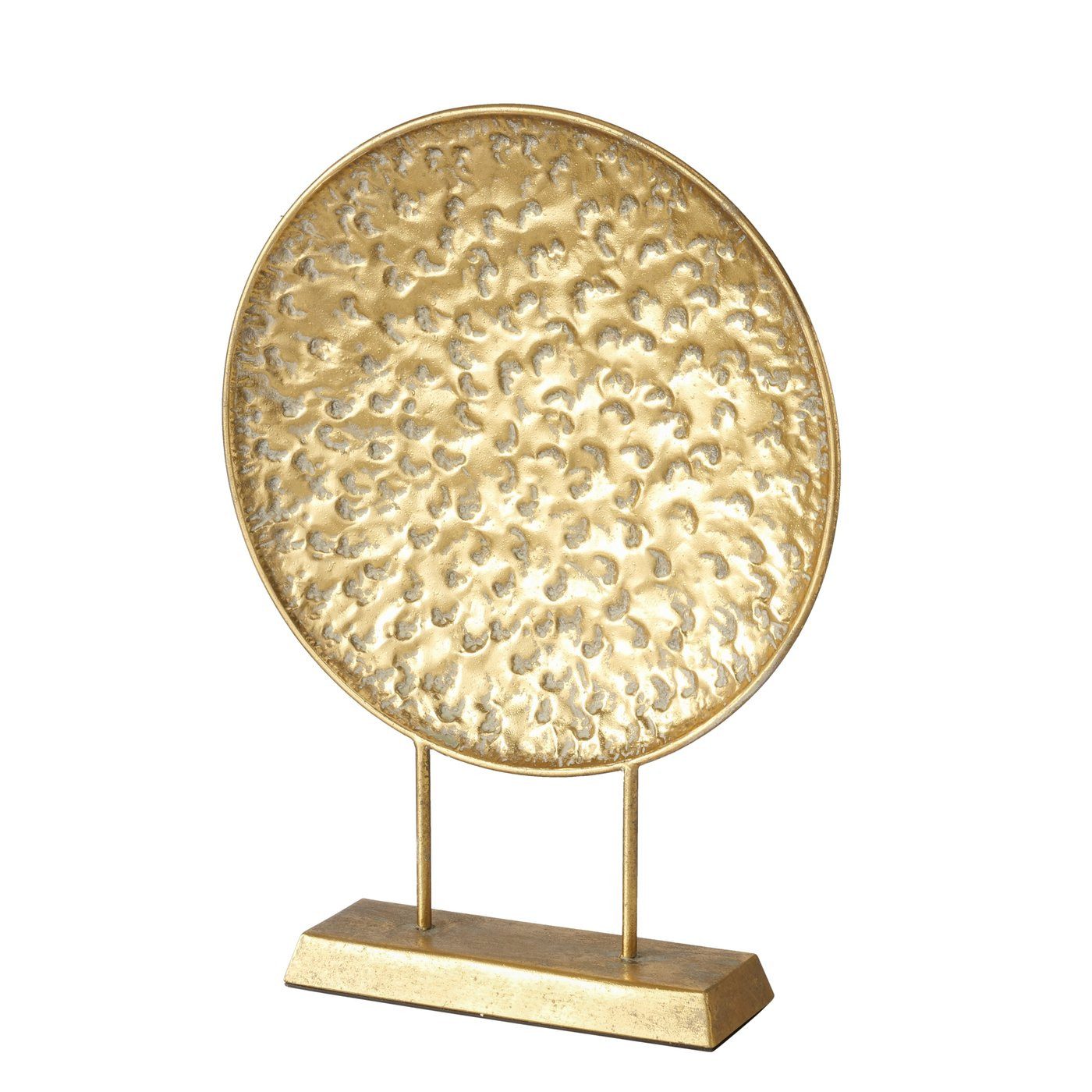 Skulptur Goldener Schimmer des Handwerks XXL Dekoaufsteller Citala Höhe 60cm
