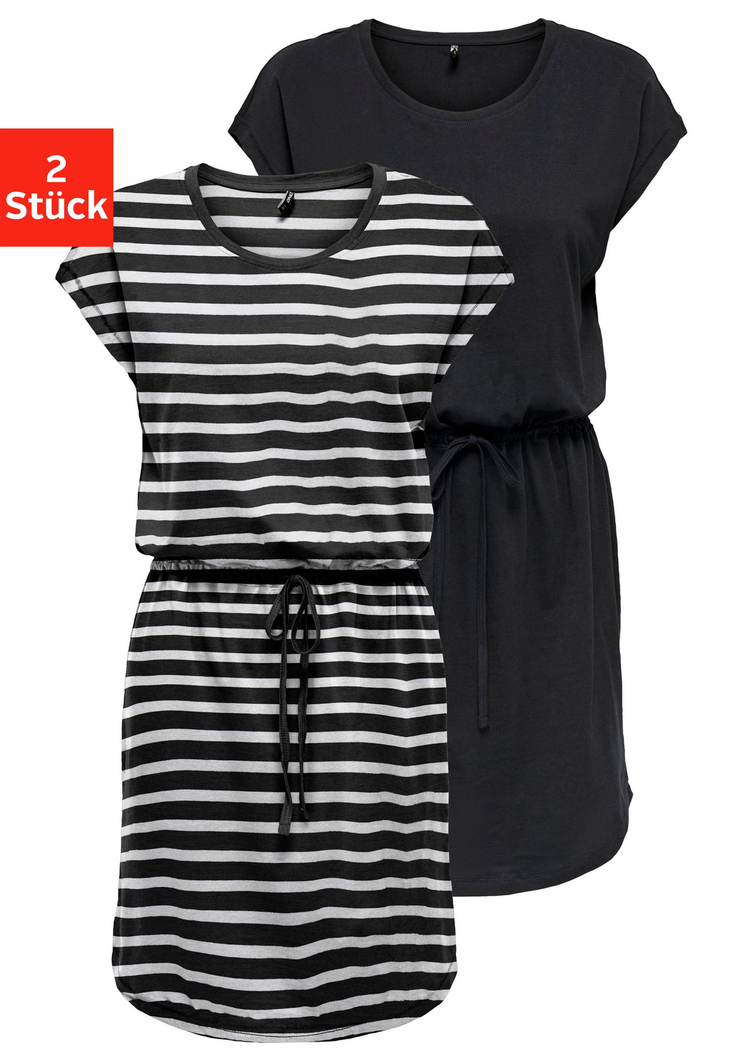 ONLY Shirtkleid ONLMAY LIFE S/S DRESS 2 PACK CS JRS (2er-Pack) Sommerkleid günstig online kaufen