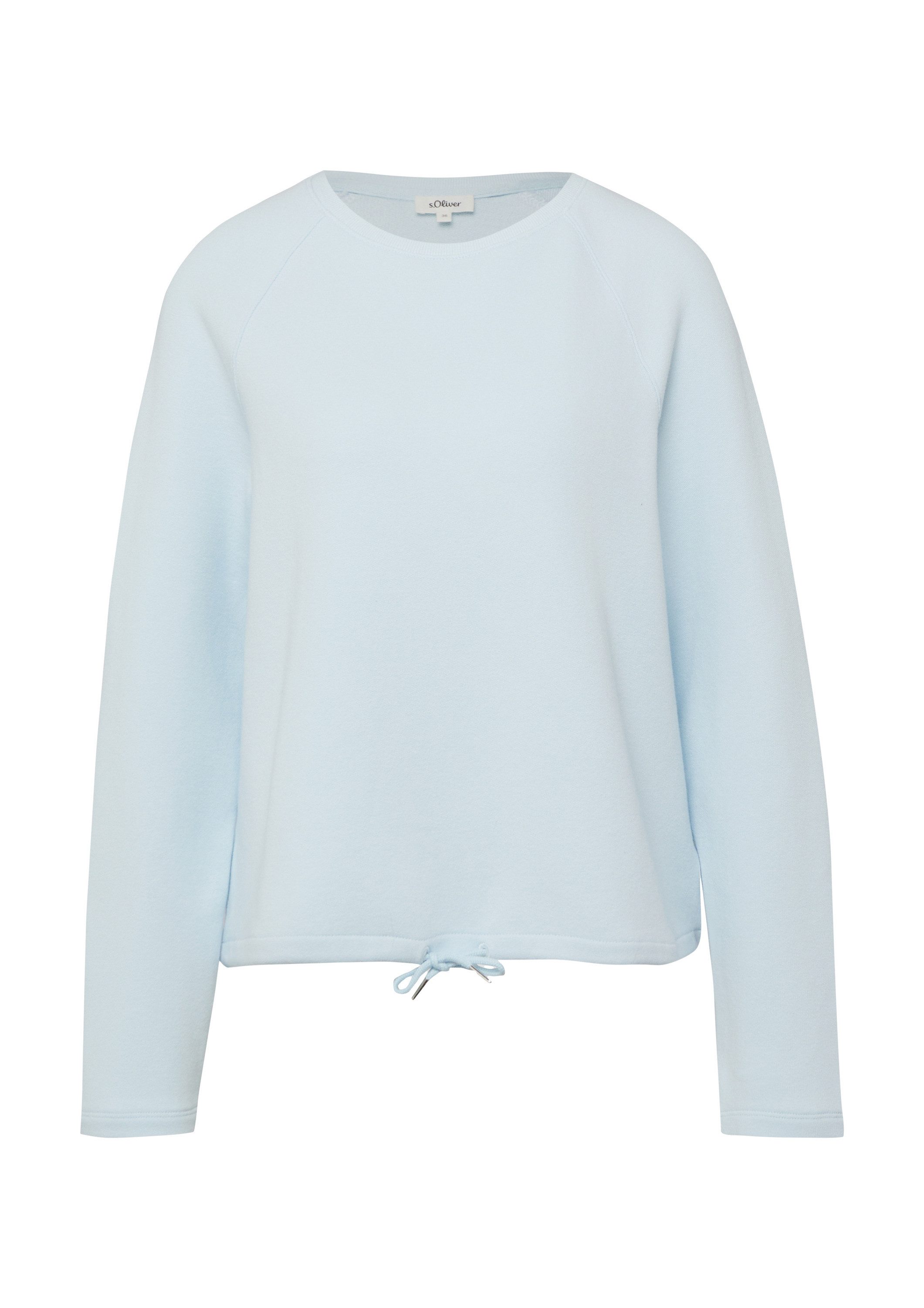s.Oliver Sweatshirt Sweatshirt Sweatshirt im Relaxed Fit mit Rückenprint – Bild 2 von 5