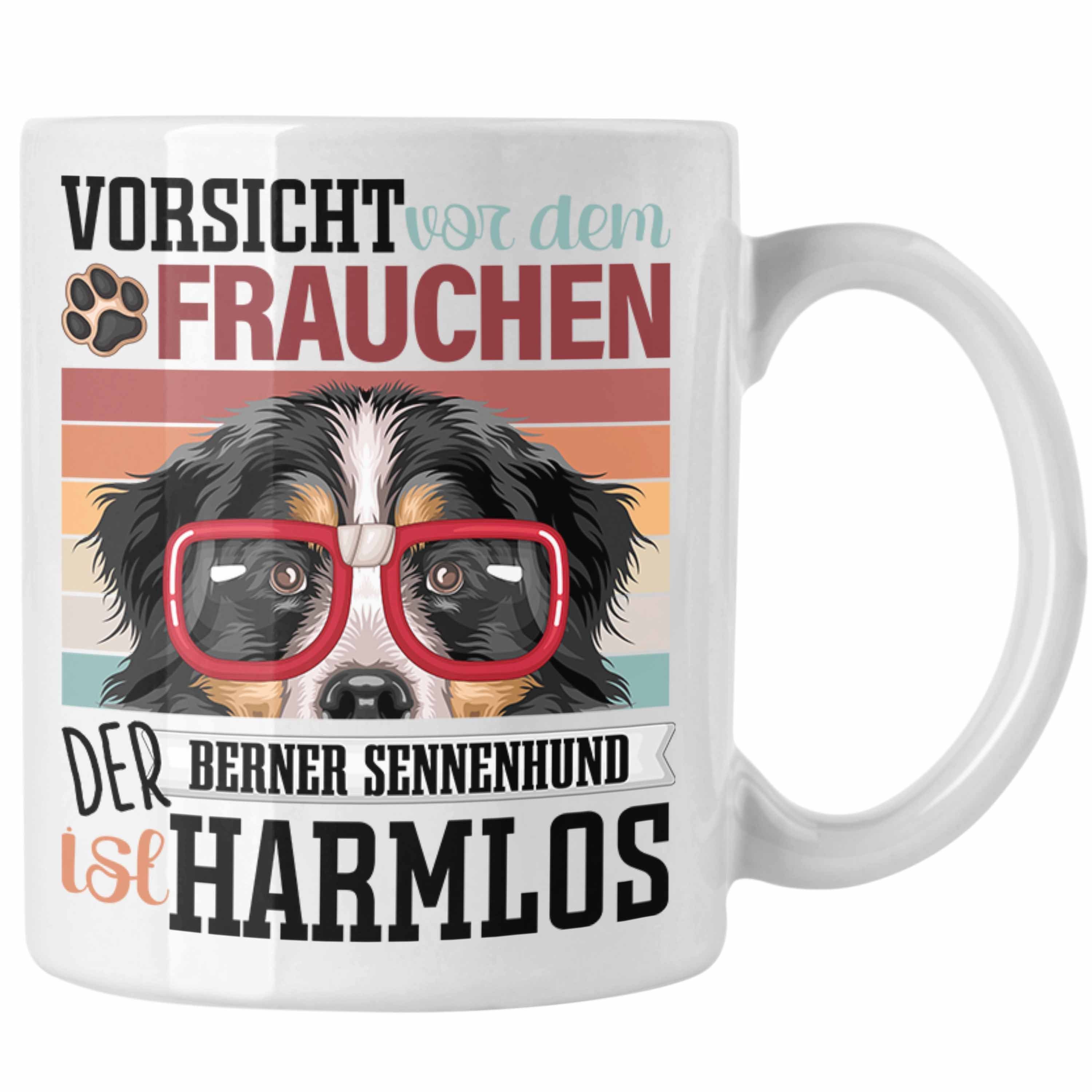 Weiss Trendation Berner Tasse Sennen Gesch Besitzerin Geschenk Frauchen Spruch Tasse Lustiger