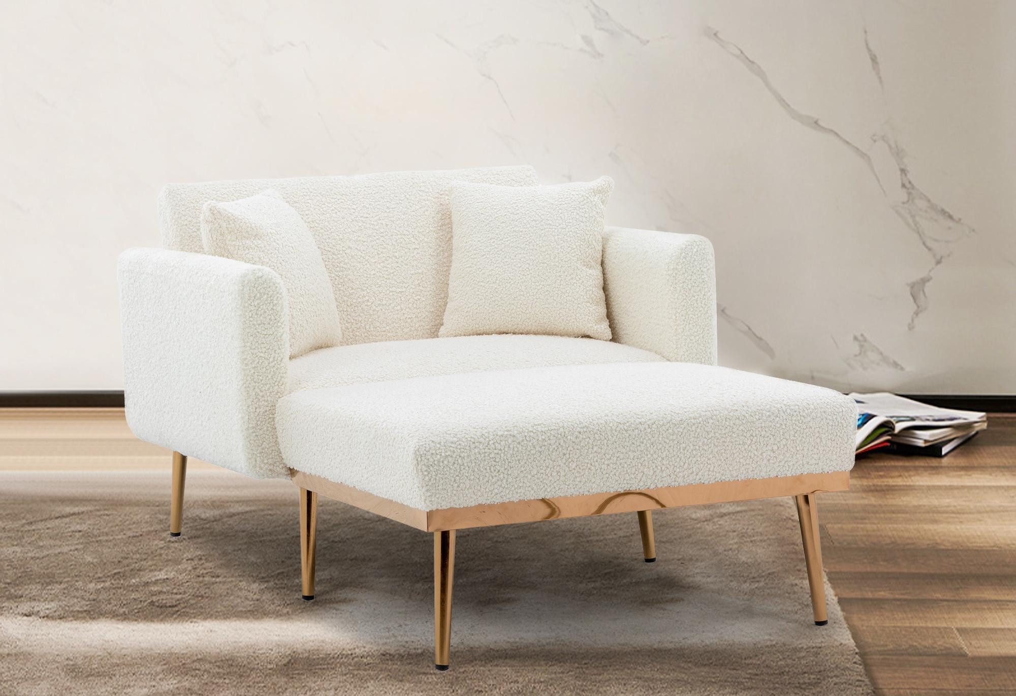 LVHOM Schlafsofa Relaxsessel mit verstellbarer Rückenlehne günstig online kaufen
