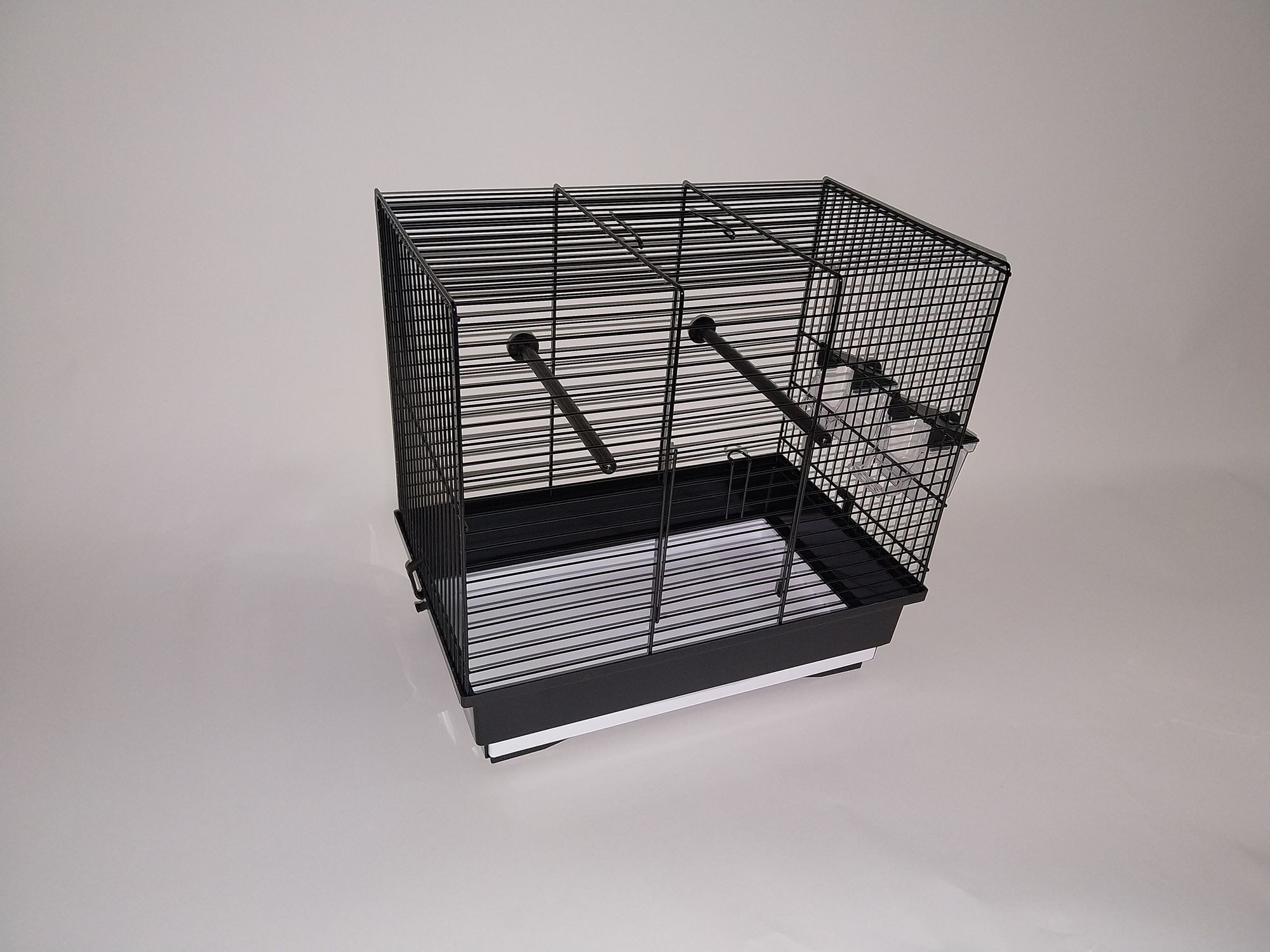 Ollesch Vogelkäfig Vogelkäfig Vogelheim Vogelbauer schwarz günstig online kaufen