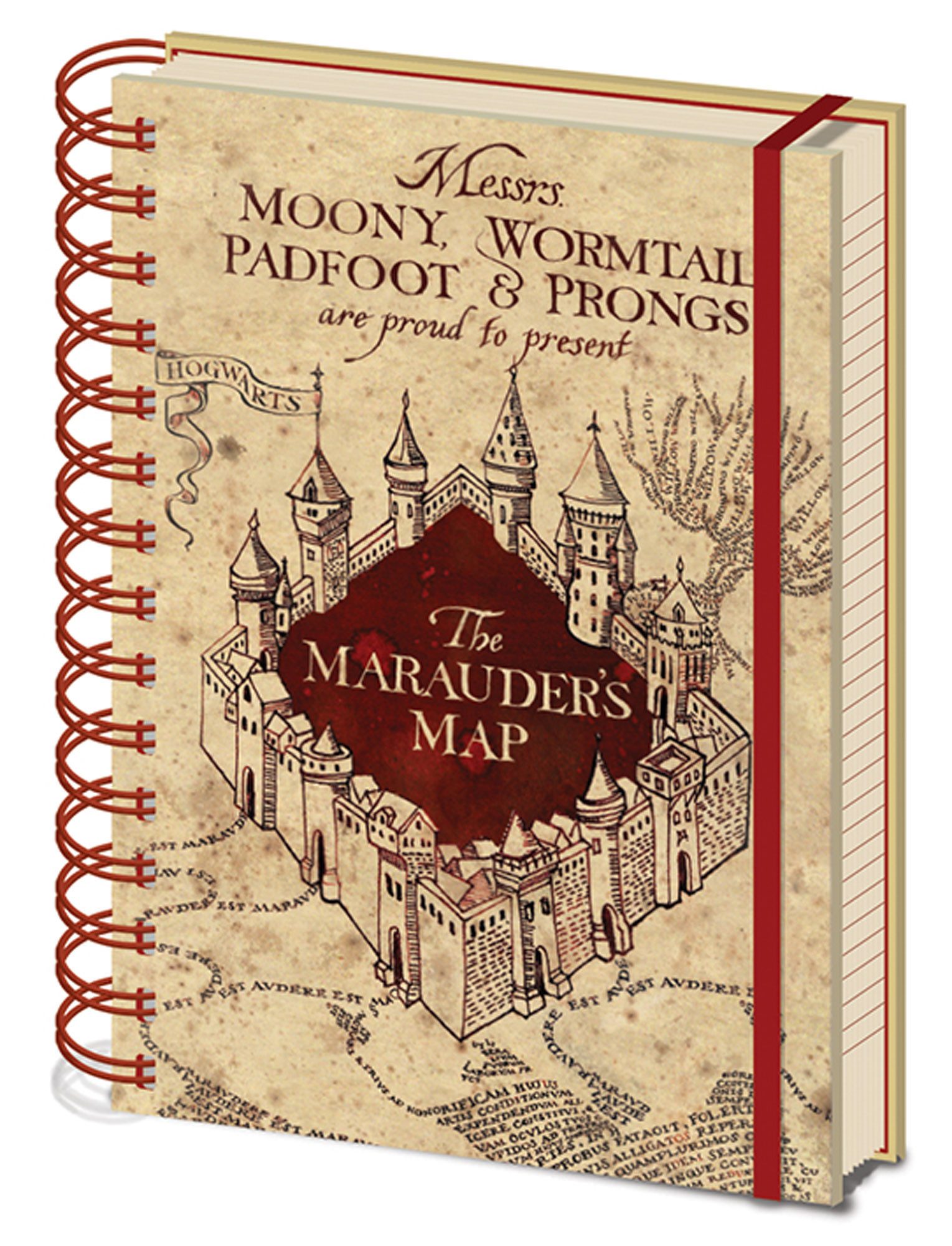Notizbuch Harry Potter - Notizbuch - The Marauders Map