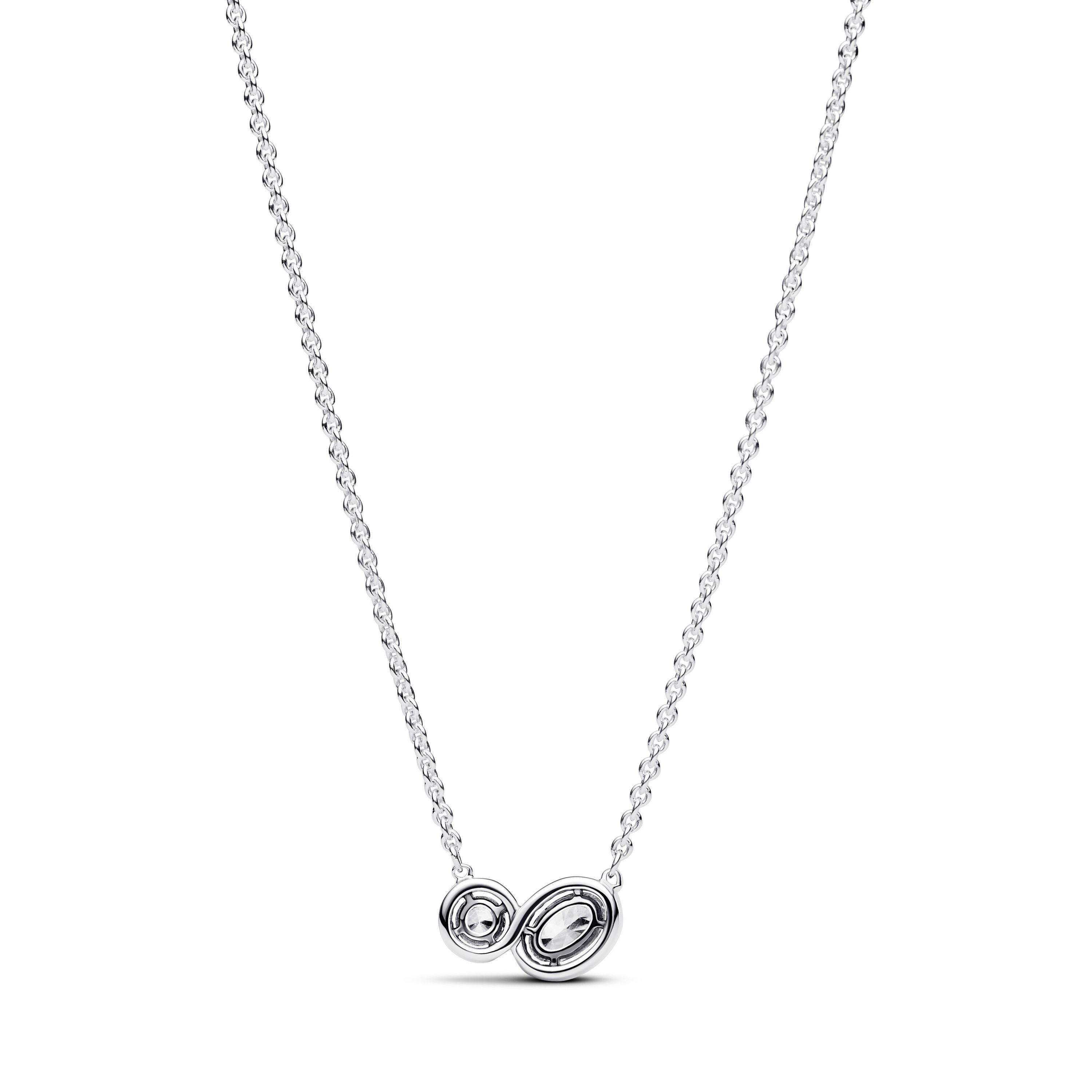 Pandora Kette mit Anhänger Pandora Zirkonia günstig online kaufen