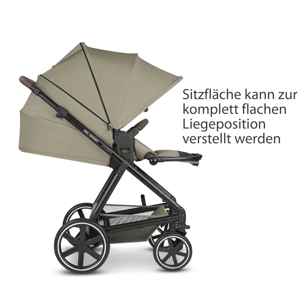 Reed 4 Kinderwagen Kombi-Kinderwagen Kollektion 2023 Design Vicon ABC ABC Design