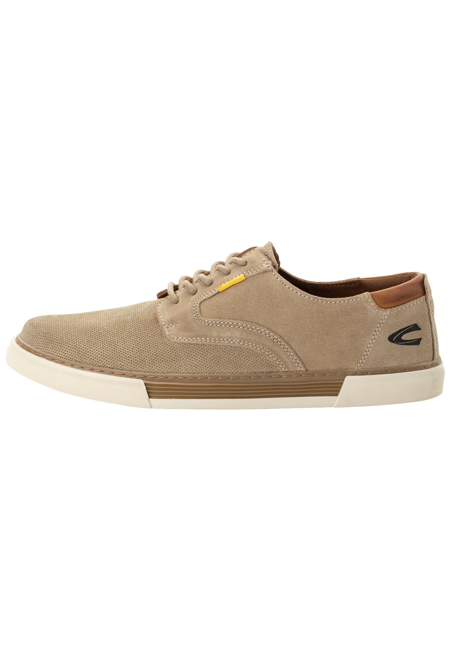 aus echtem Leder Schnürschuh