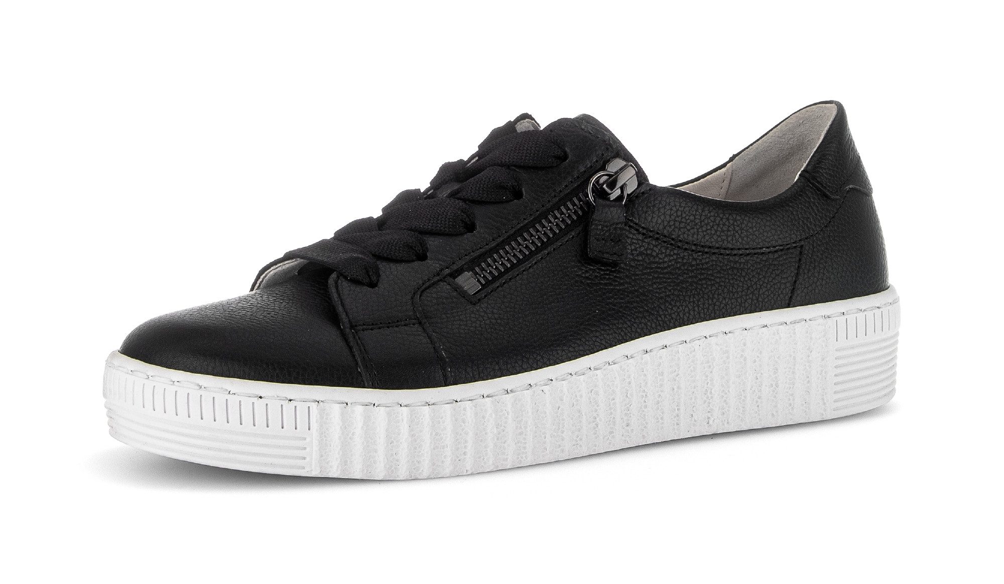 Gabor Plateausneaker, Freizeitschuh, Halbschuh, Schnürschuh mit zwei Reißve günstig online kaufen